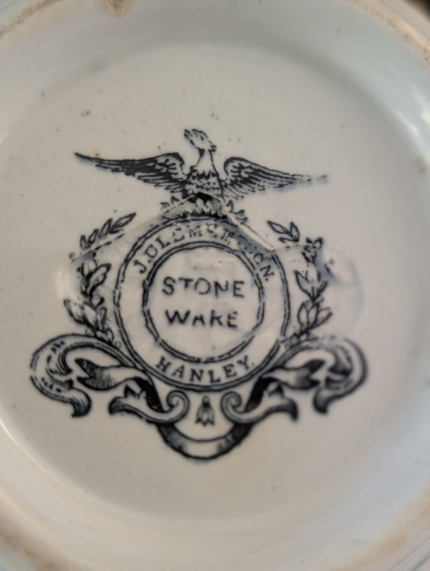 Ironstone soap dish