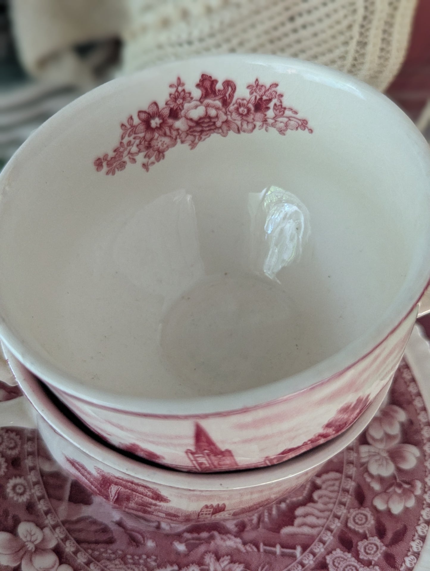 8 piece set of Spodes Tower Copeland England