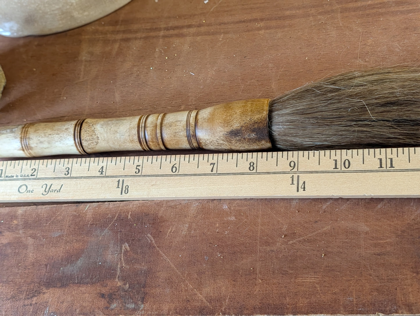 Chinese calligraphy brush