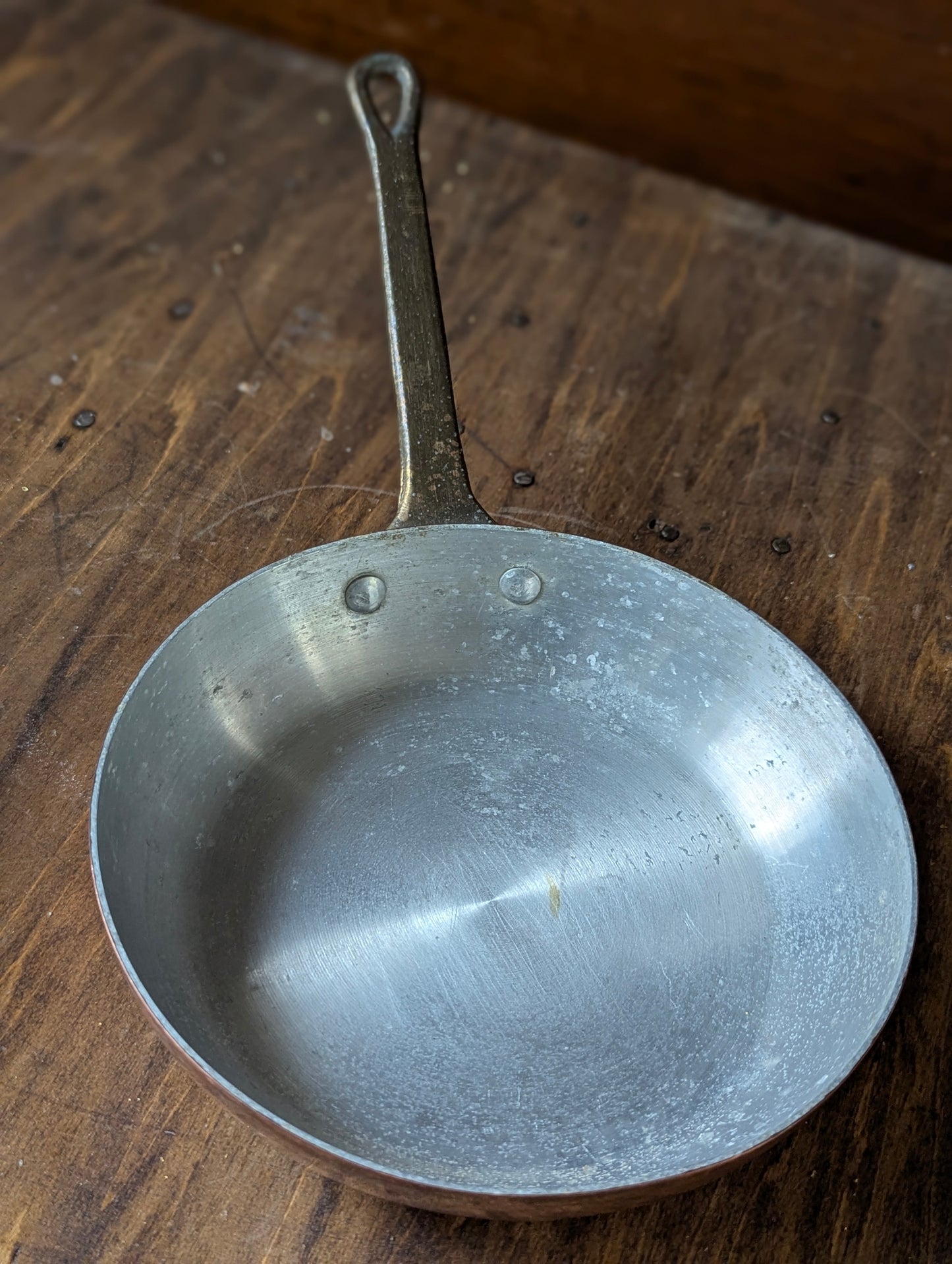 Copper skillet
