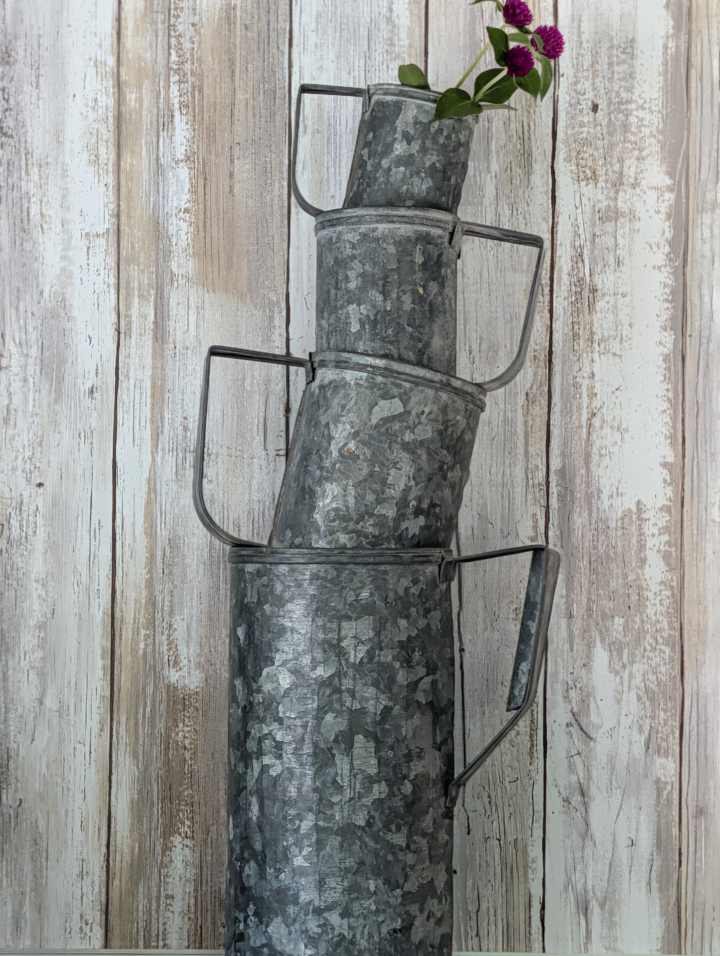 Galvanized pitchers