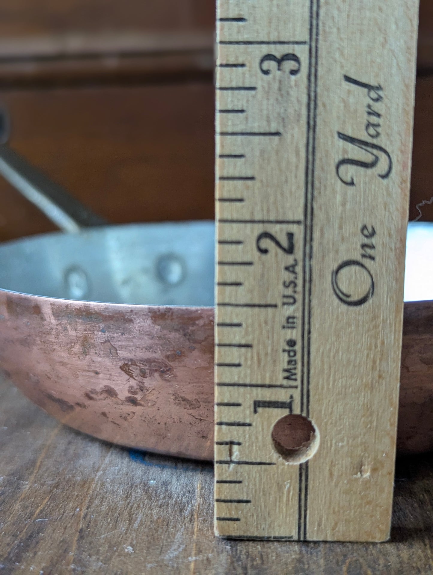 Copper skillet