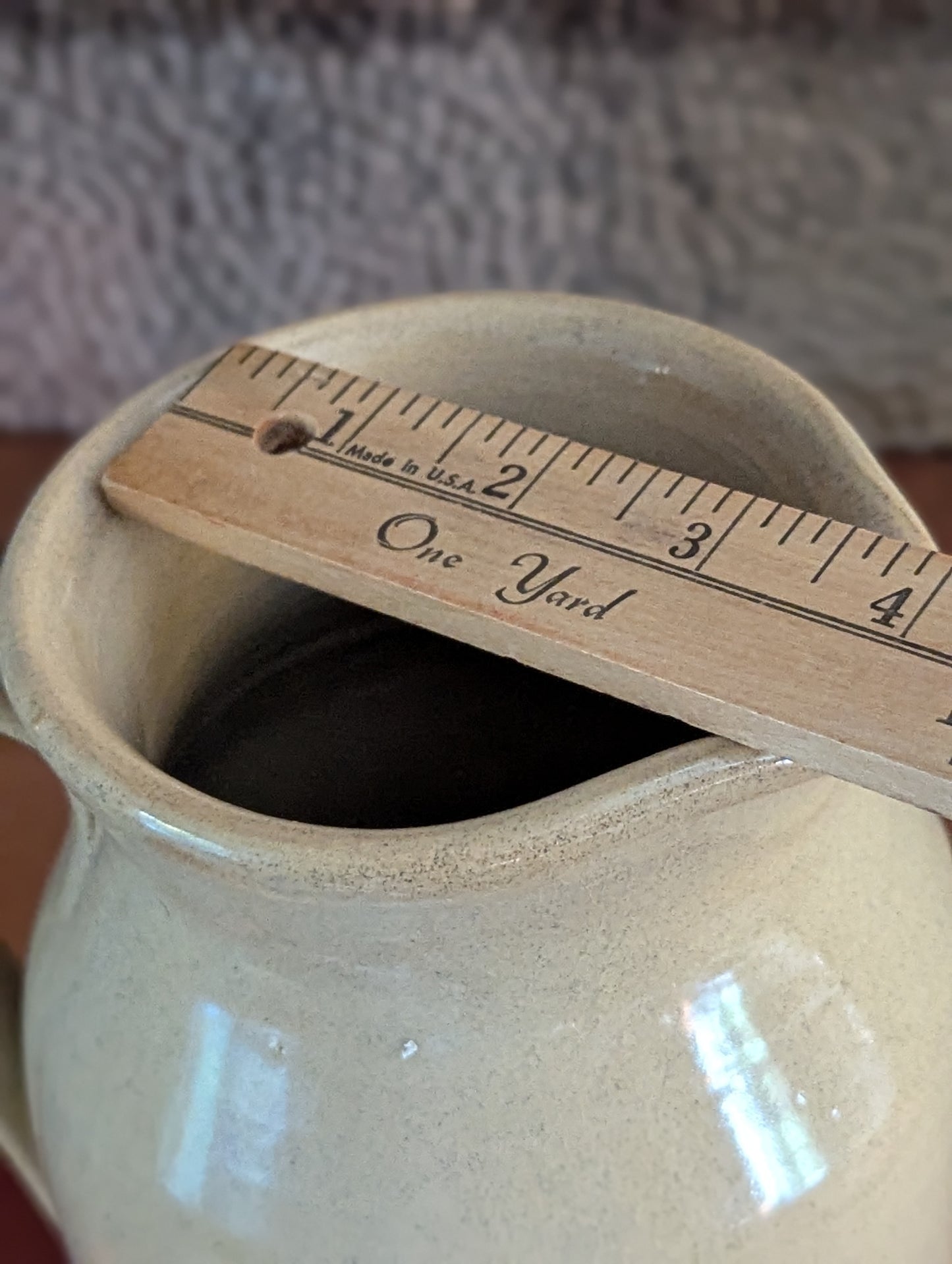 Moira English advertising pottery pitcher