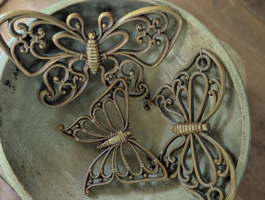 Syroco butterfly wall decor