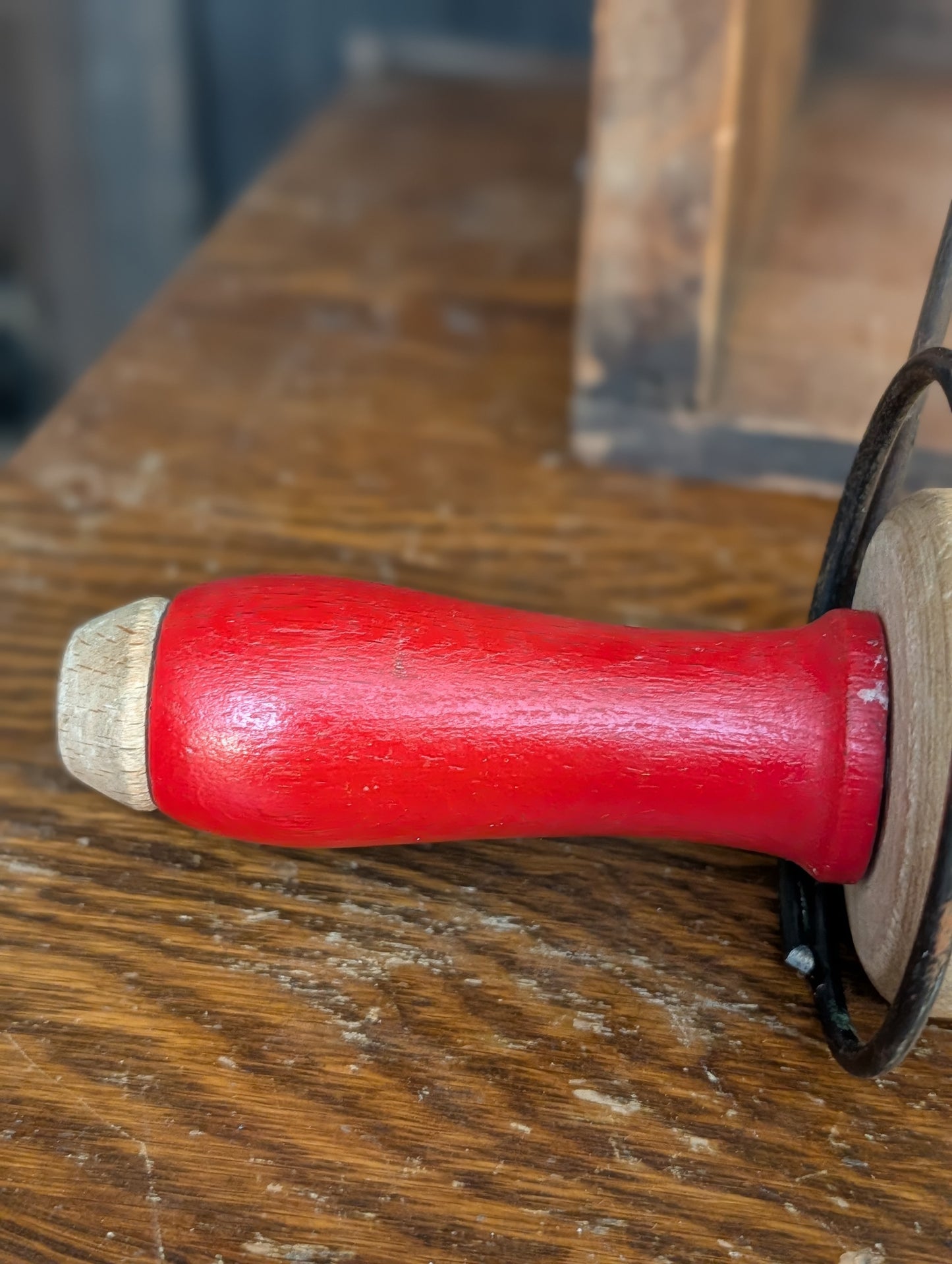 Rolling pin and wire holder