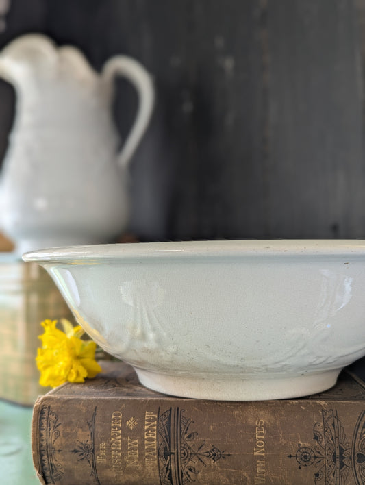 HOTEL W.S. George 411A stoneware basin bowl