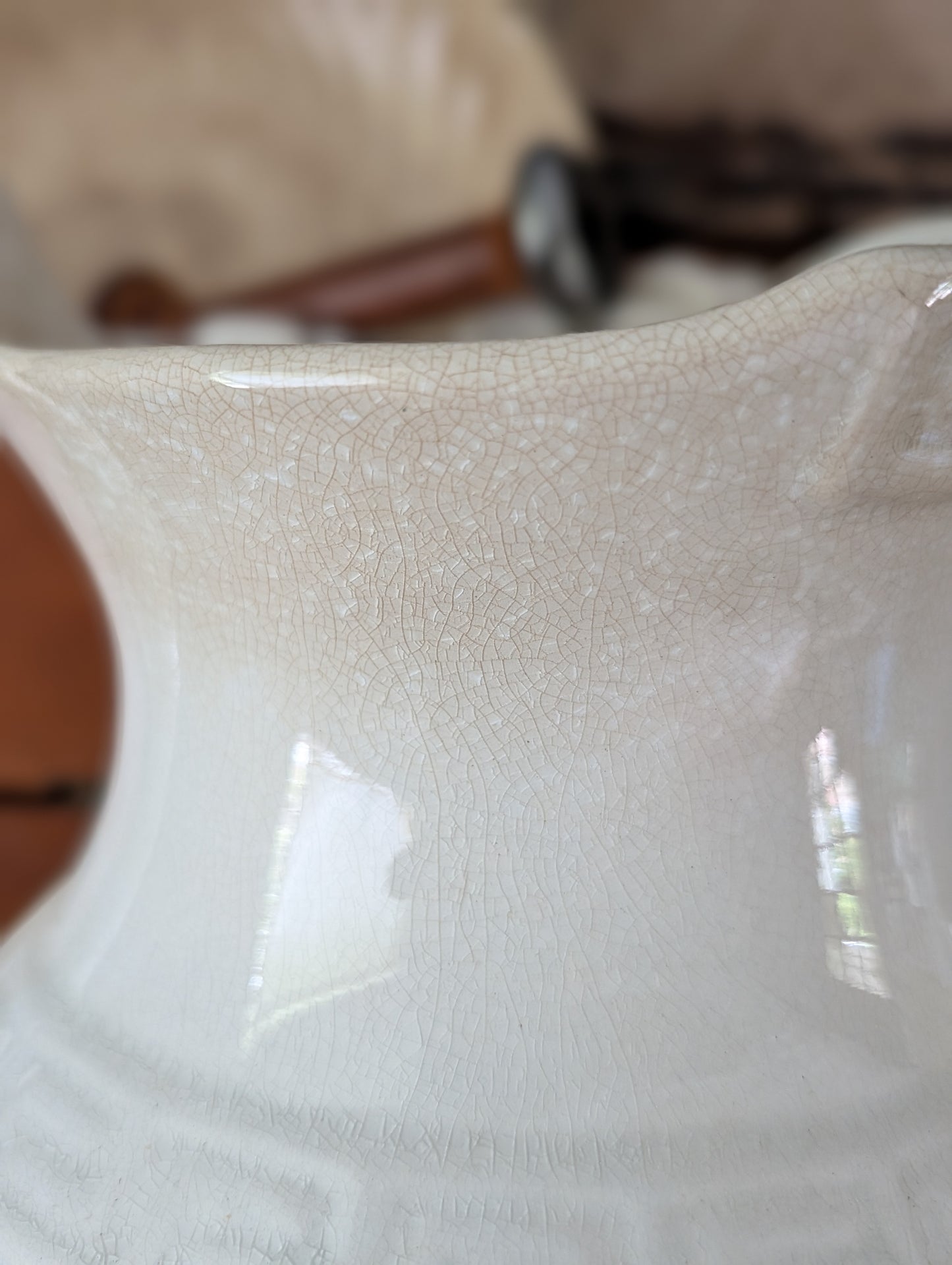 Ironstone water pitcher