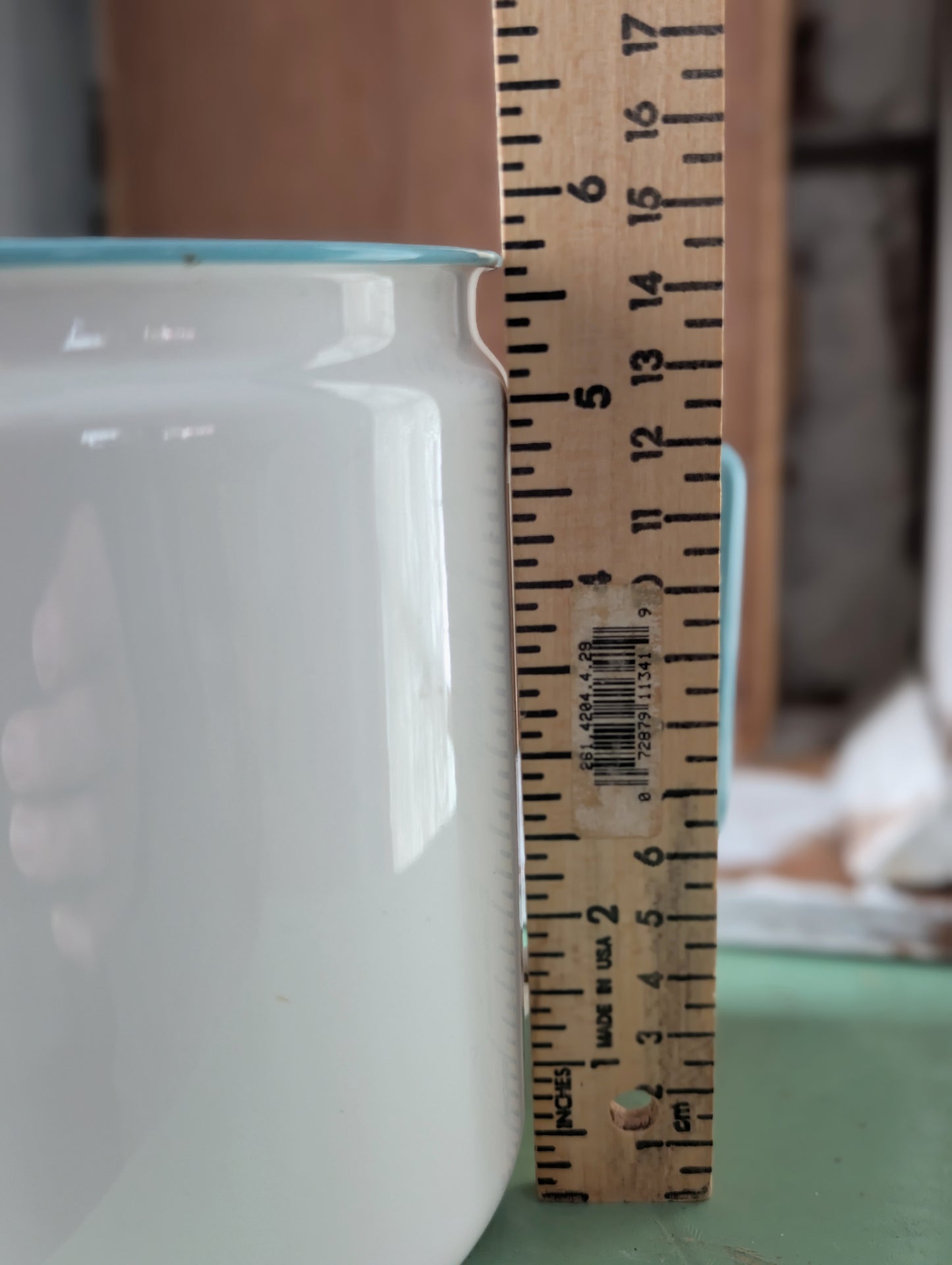 Enamel coffee pot