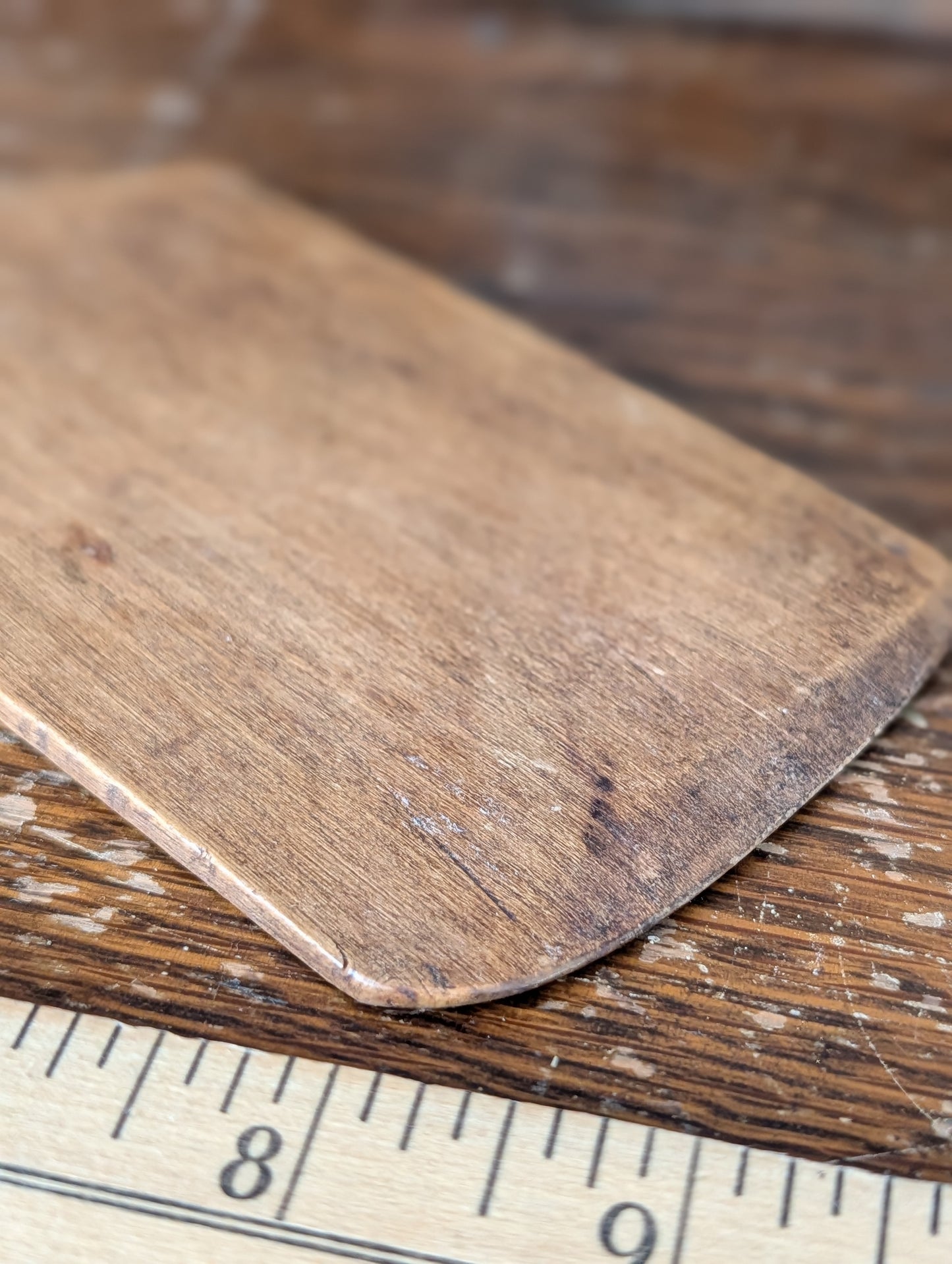 Primitive butter paddle