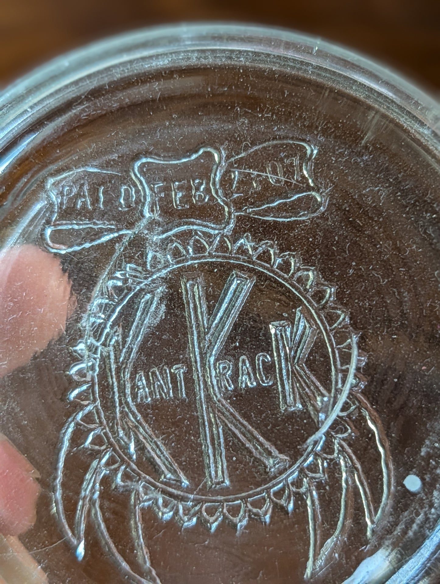 Queen canning jar