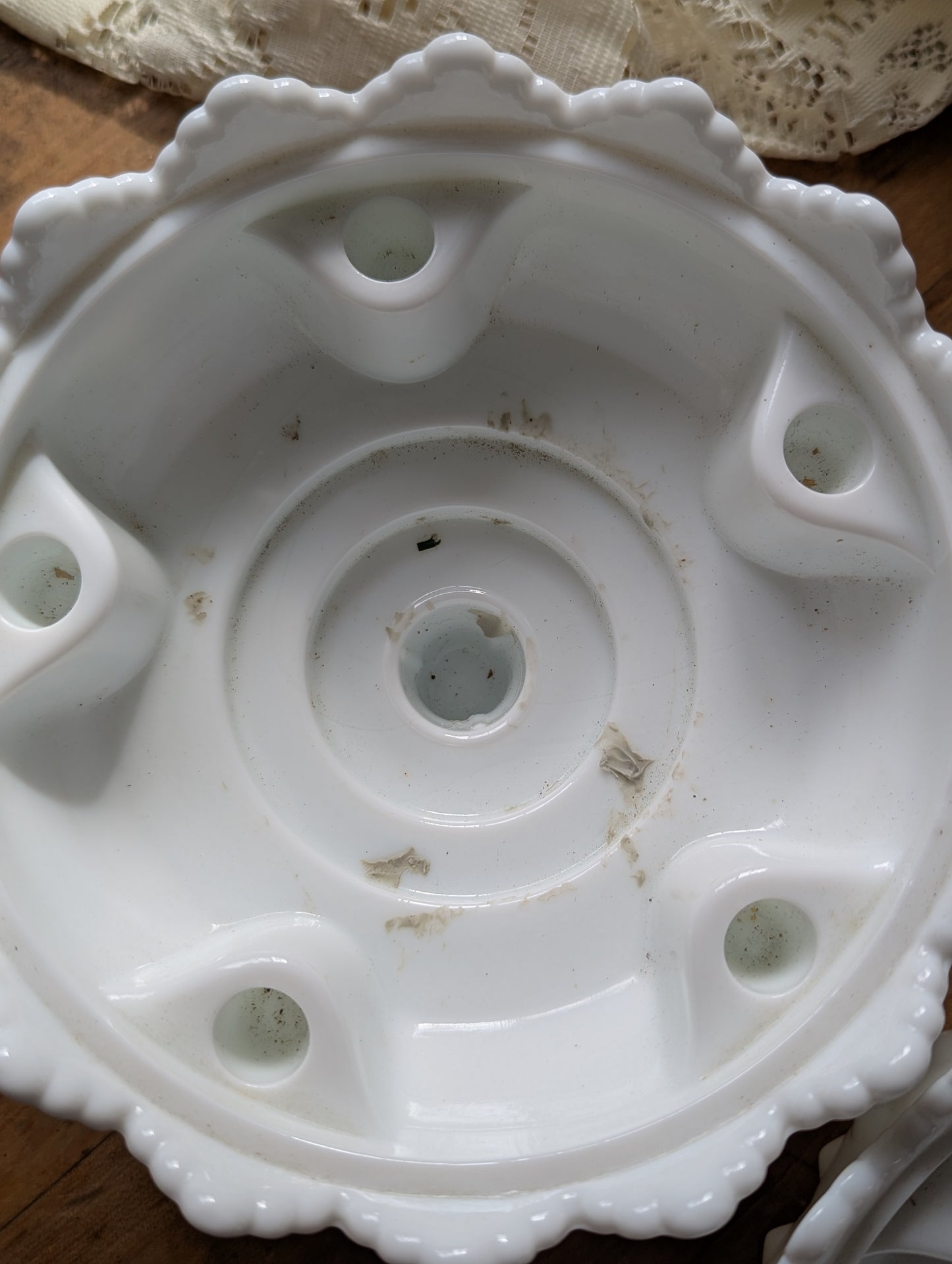 Fenton hobnail bowls