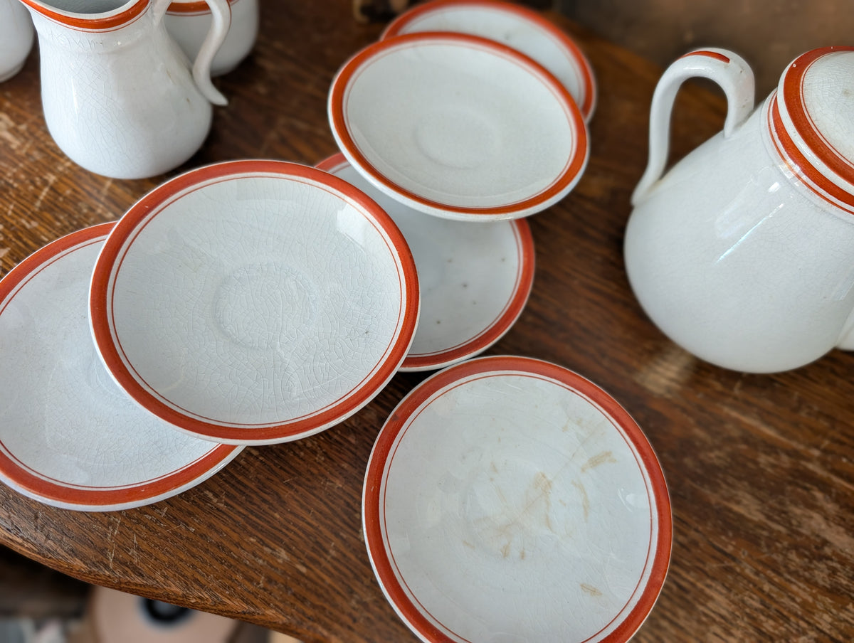 Ironstone tea set