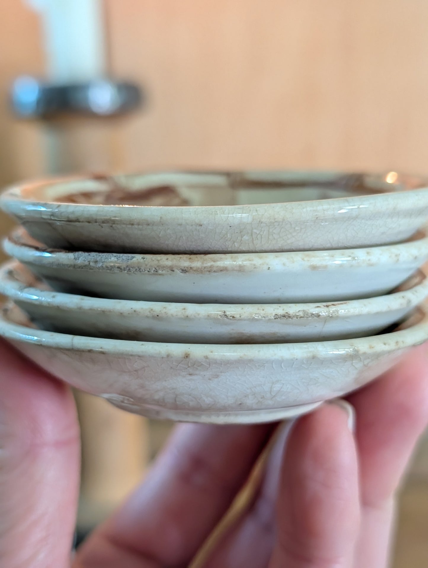 Butter pats/dipping bowls