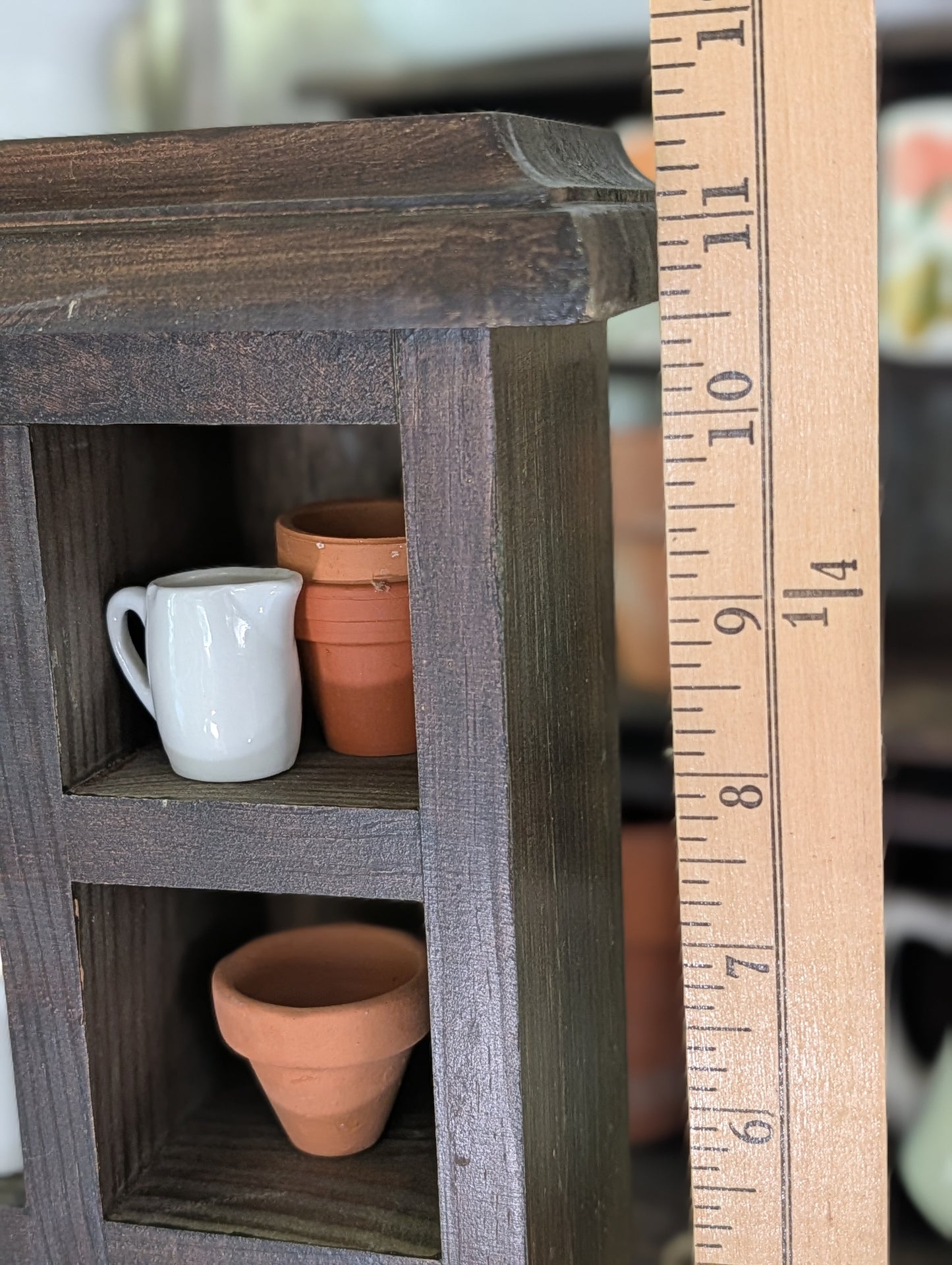 Mini cubby cabinet