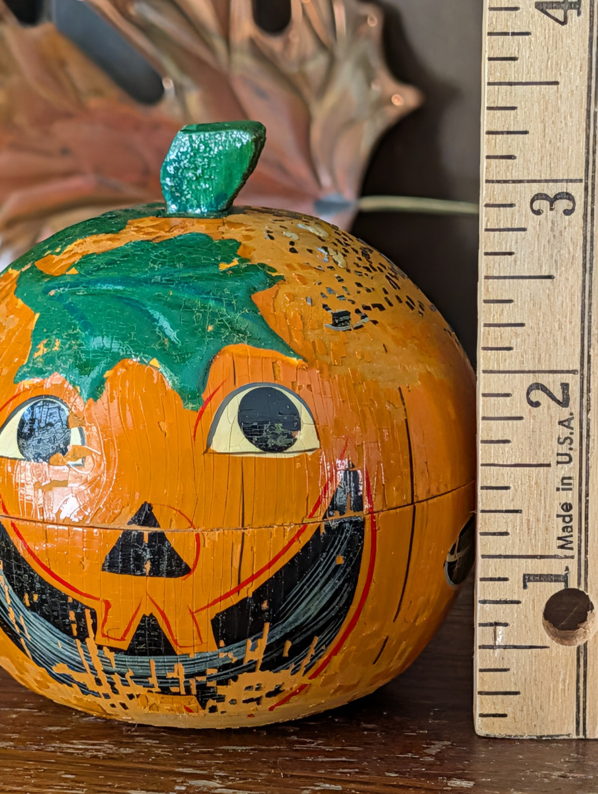 Wood pumpkin