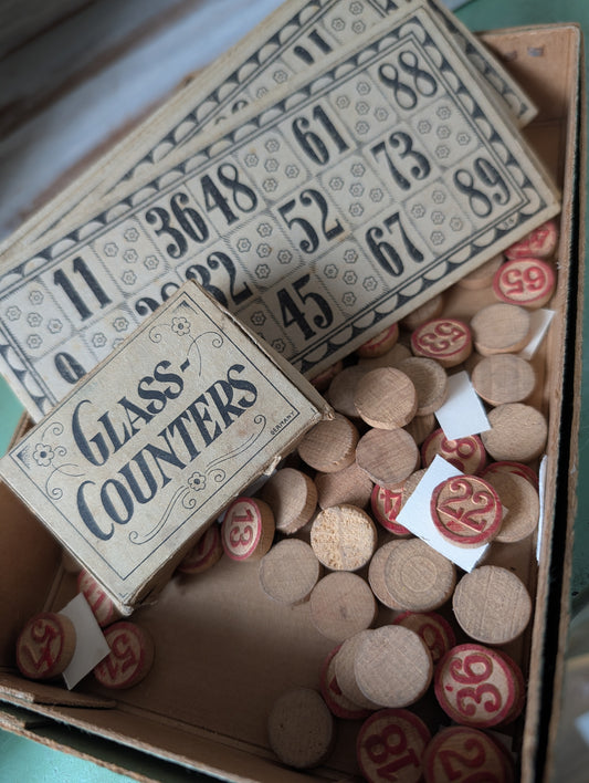 Bingo set in Bible box