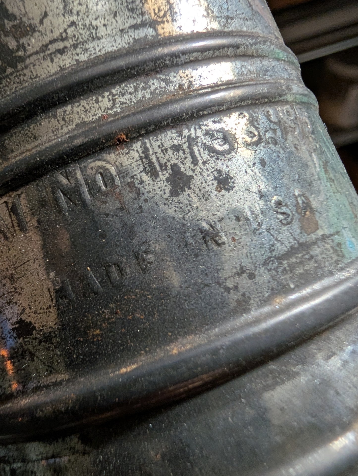 Pair of metal sifters