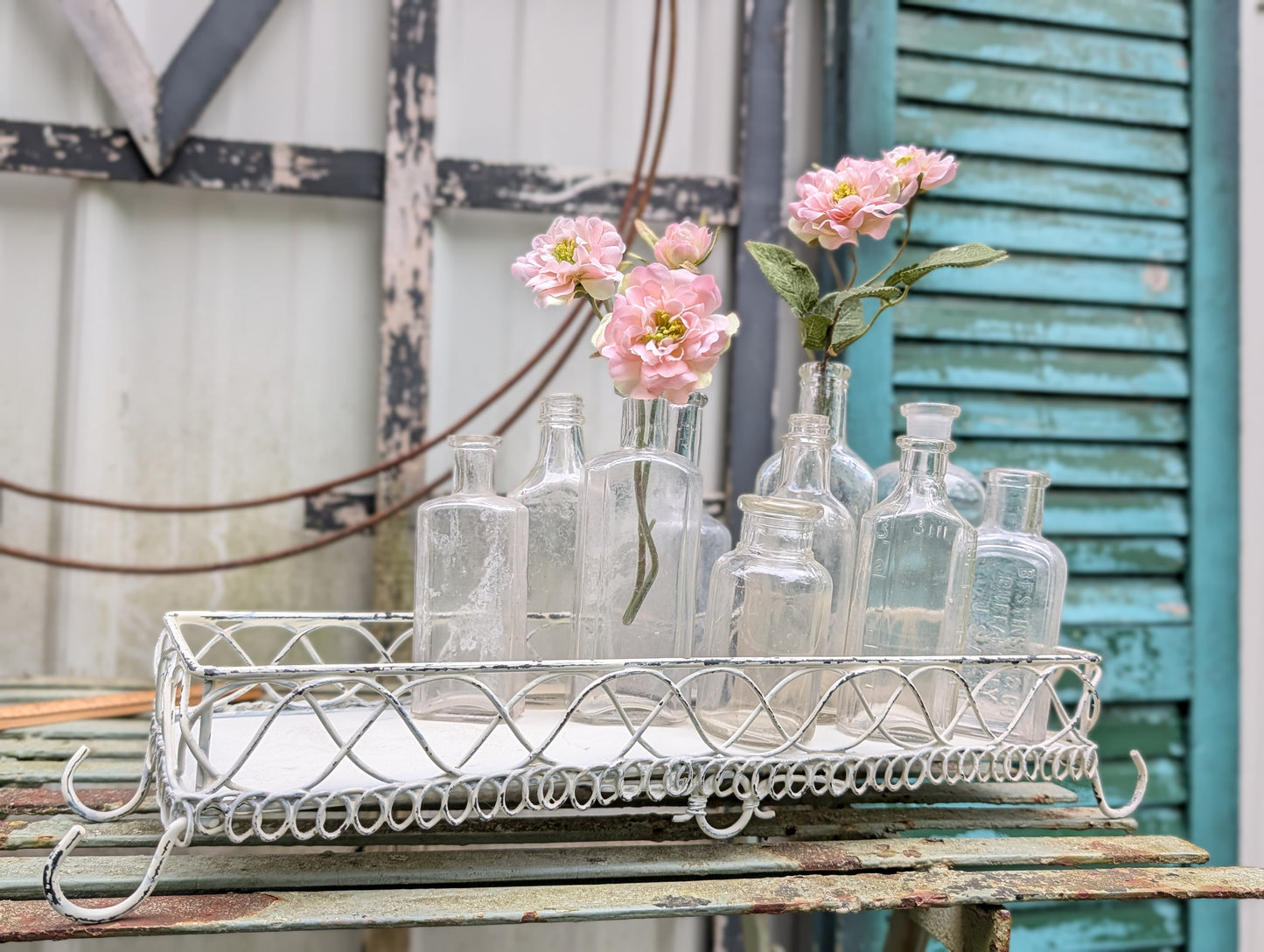 Wire and metal tray