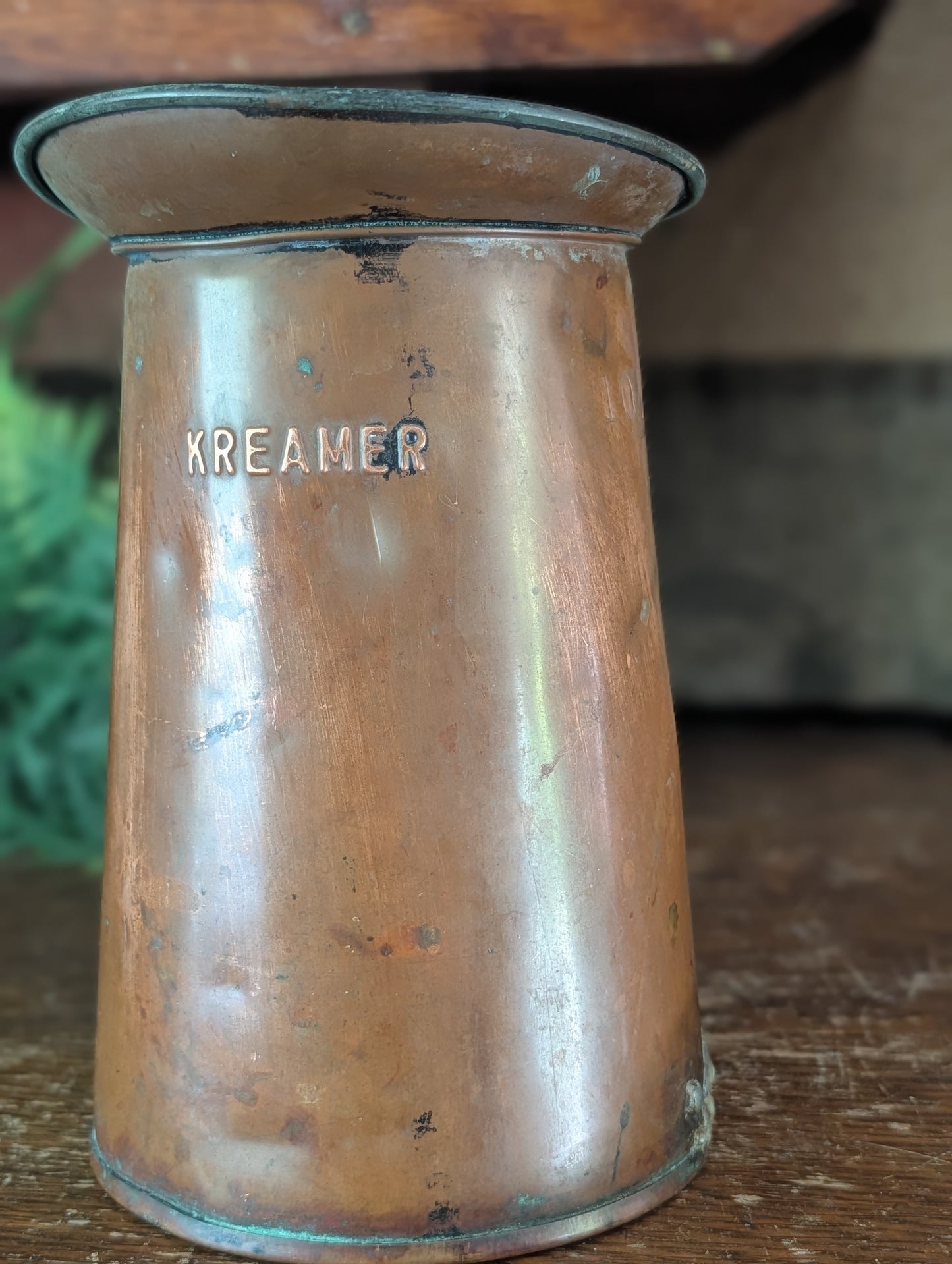 Kreamer copper pitcher