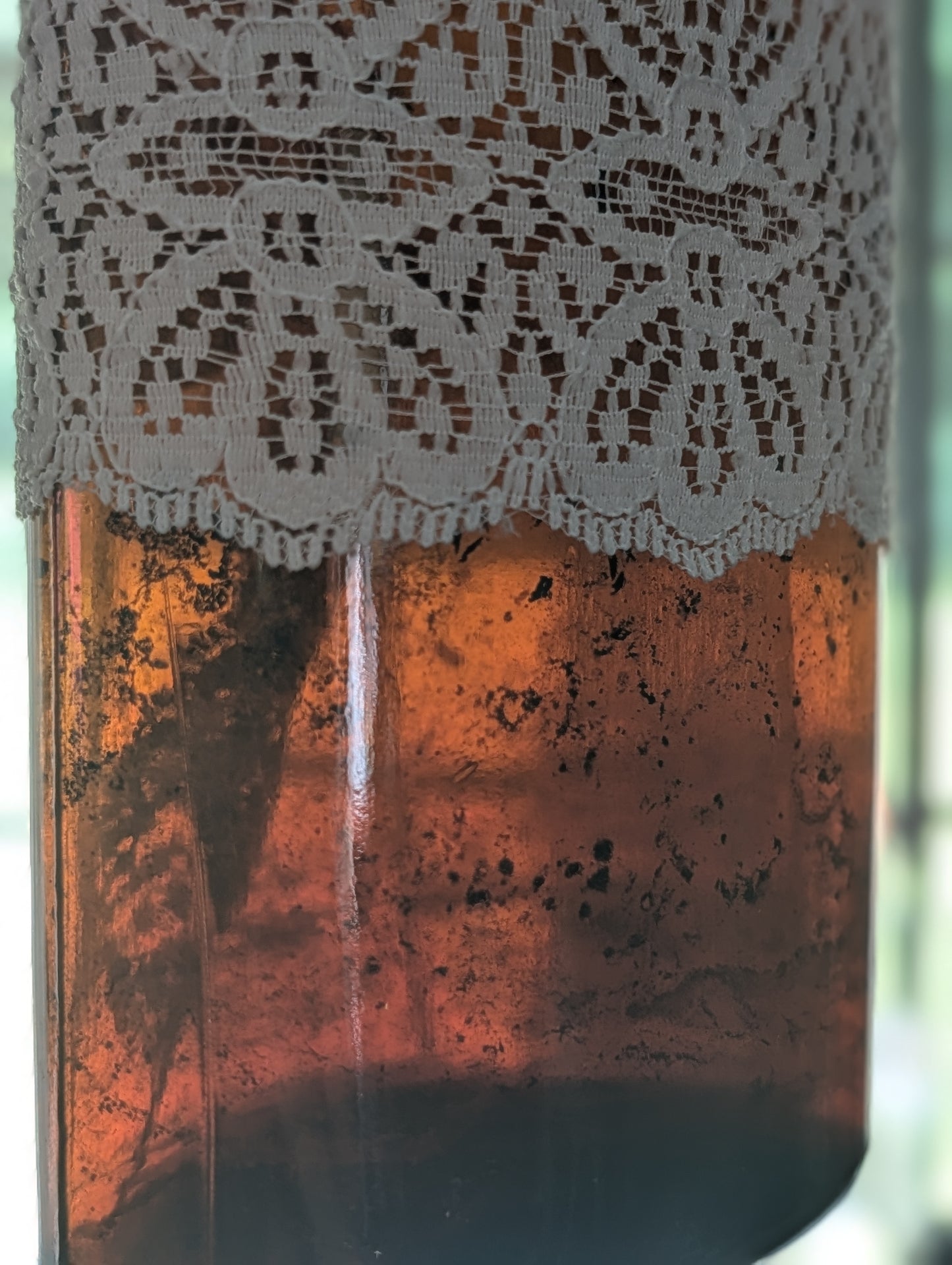 Amber bottles