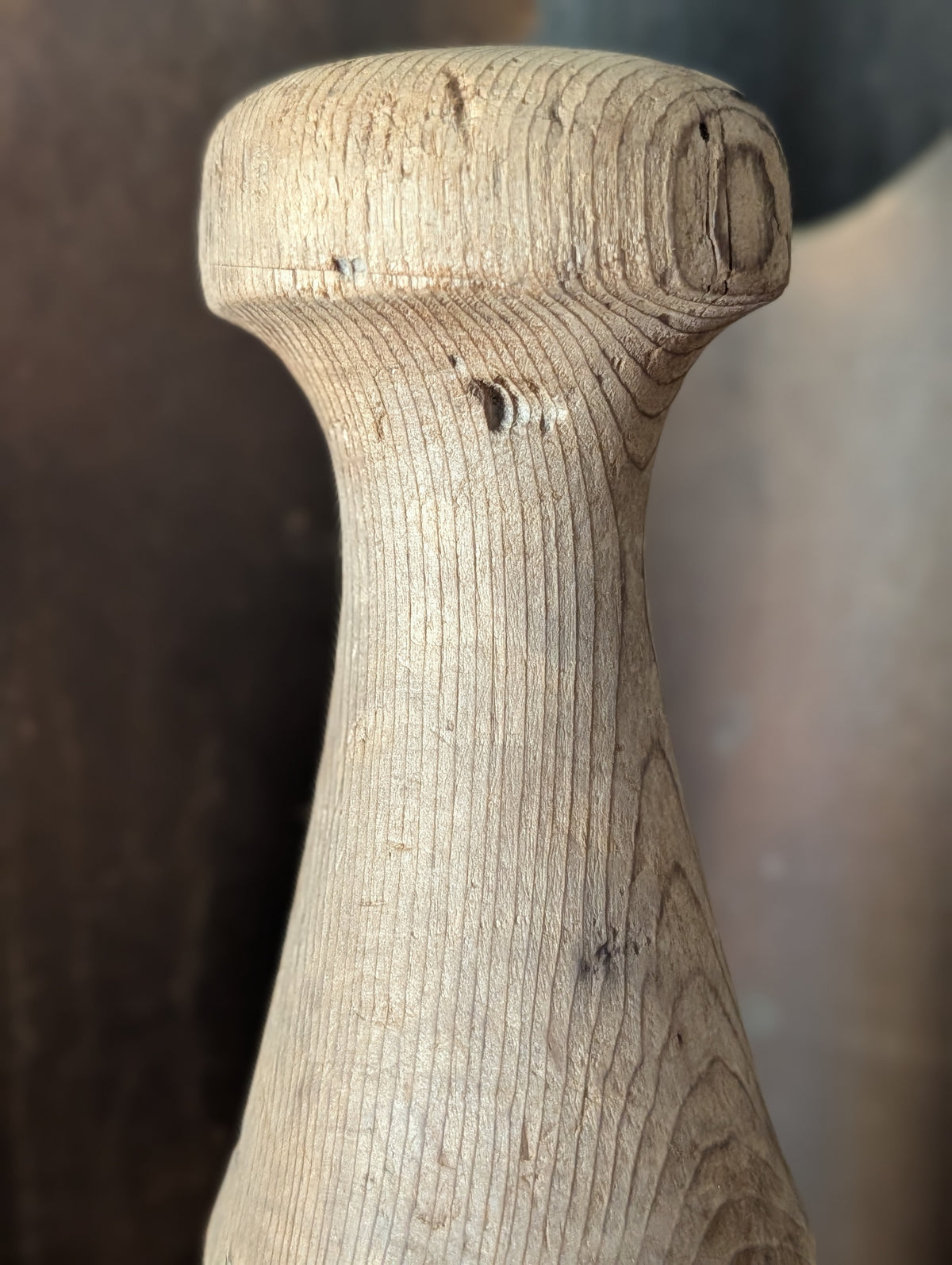 Wood masher