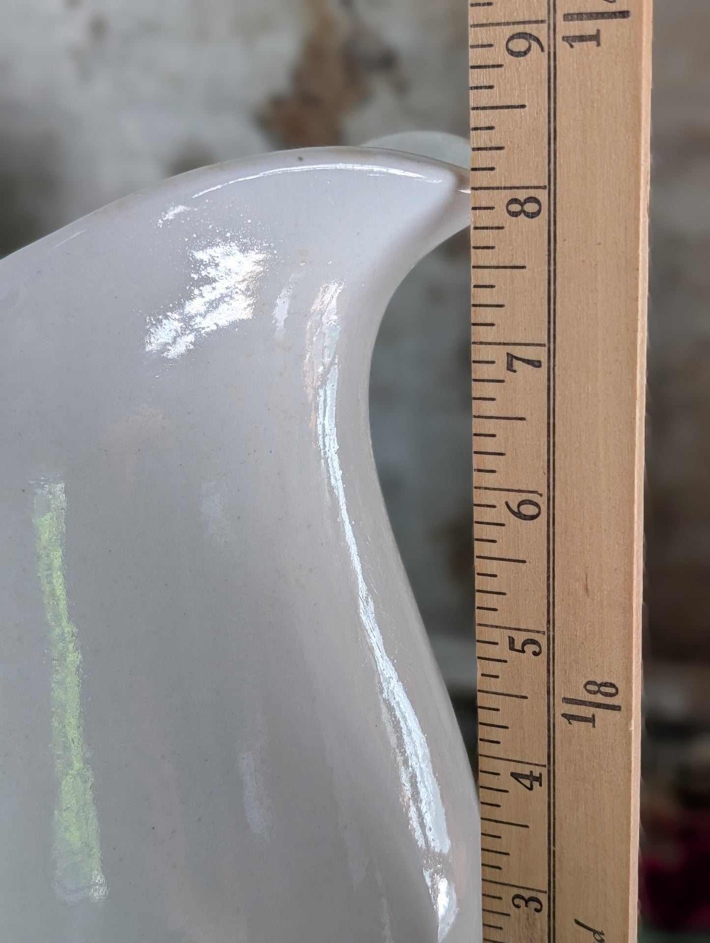 Ironstone pitcher
