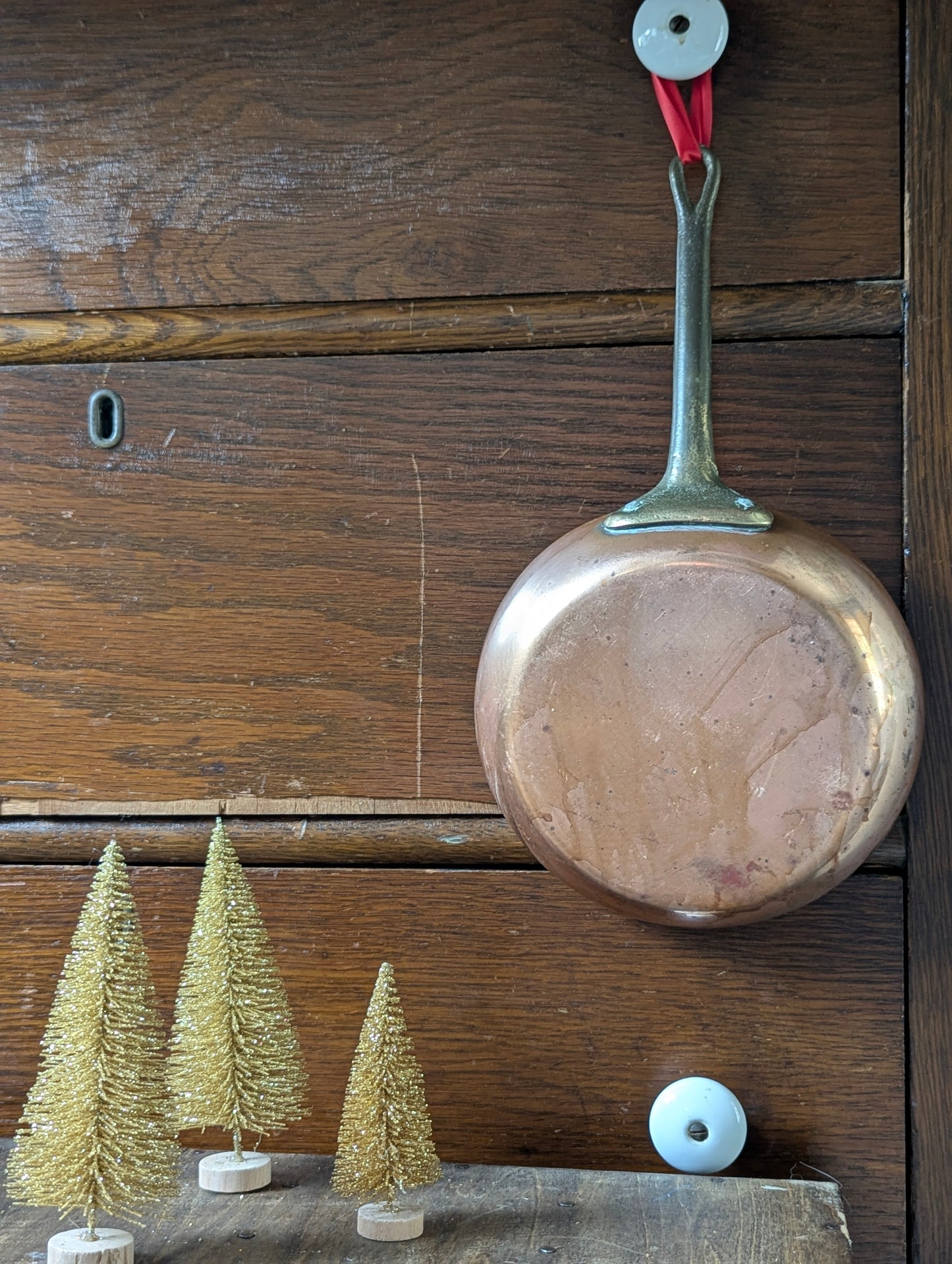 Copper skillet