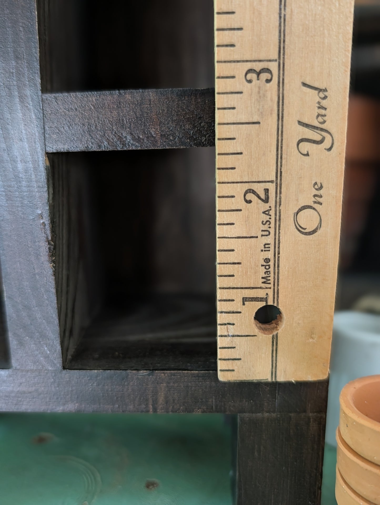 Mini cubby cabinet