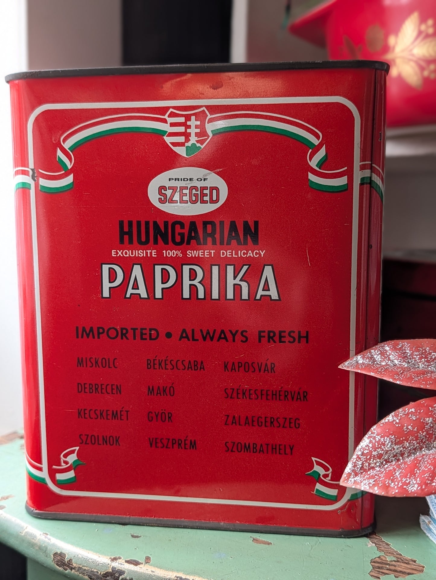 Hungarian papkrika tin