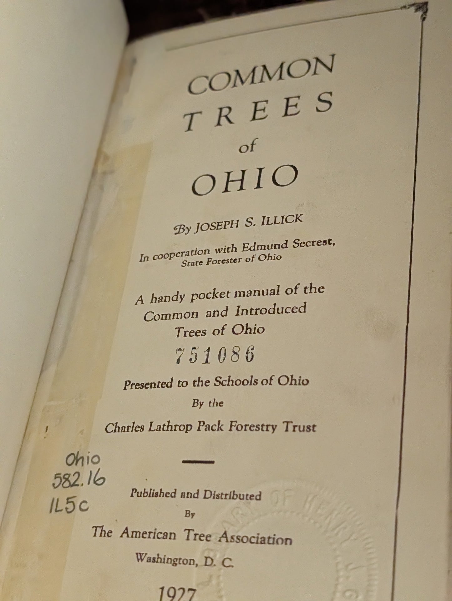 Ohio tree book
