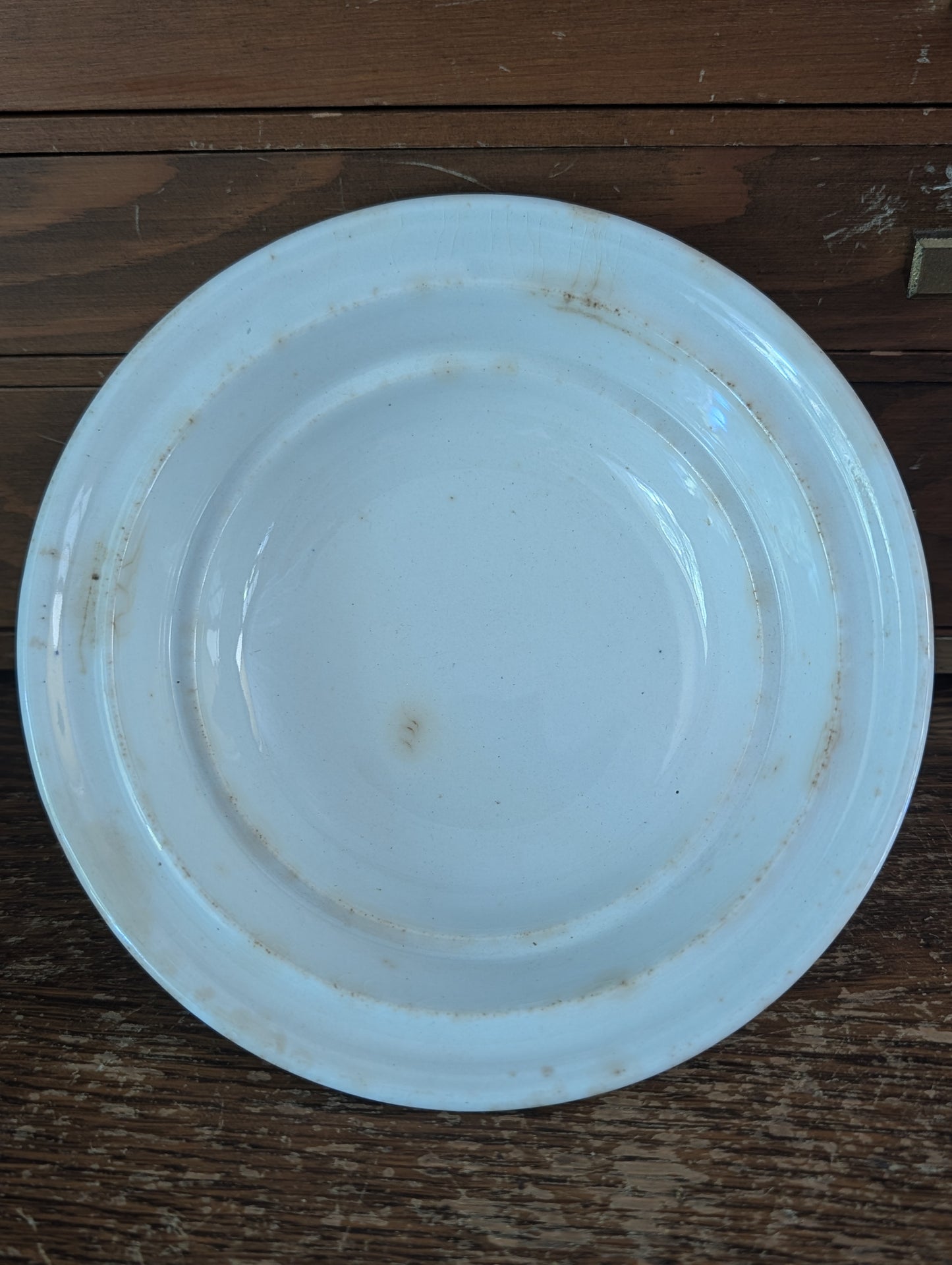 Ironstone soap dish