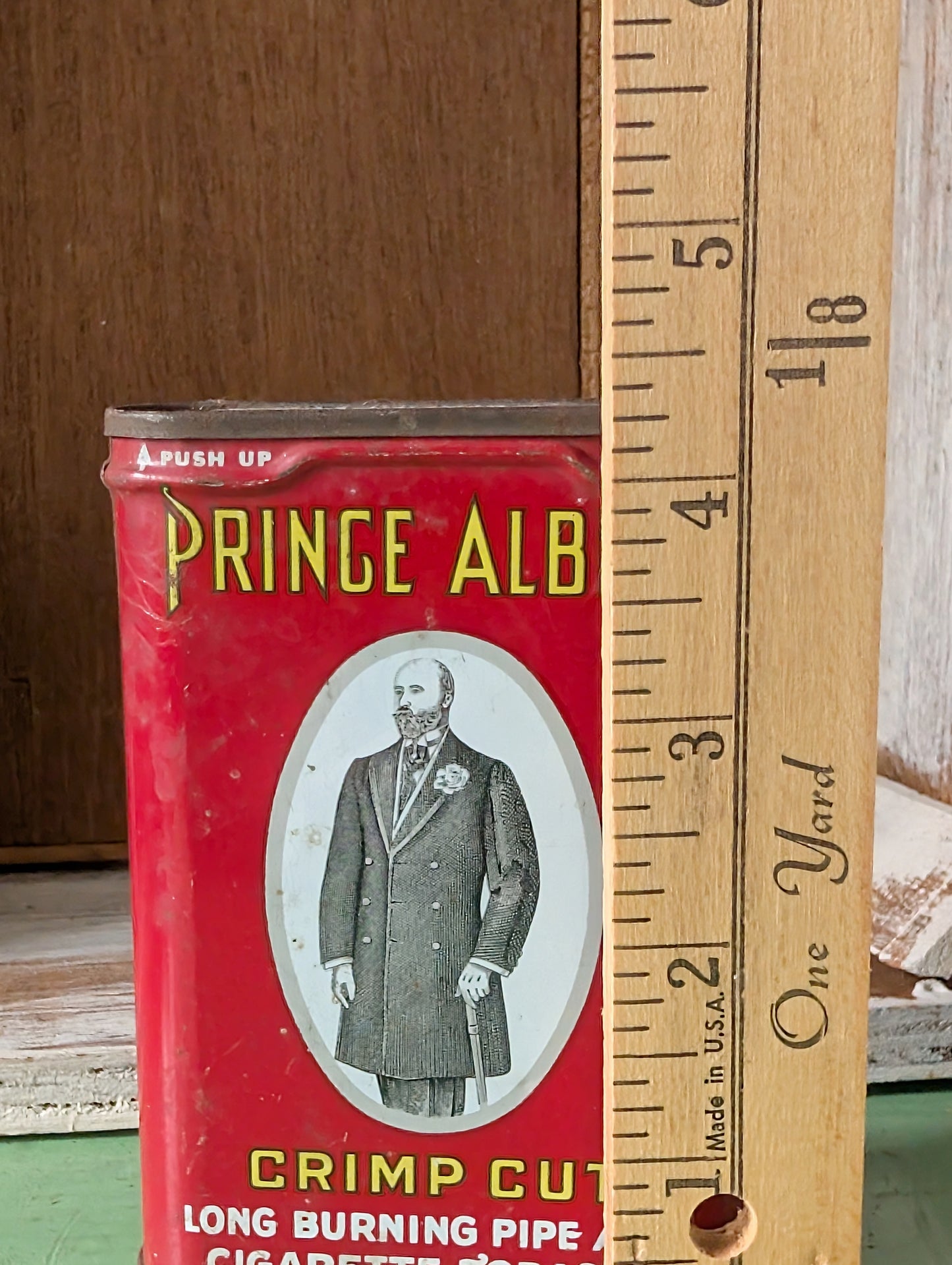 Prince Albert tobacco tin