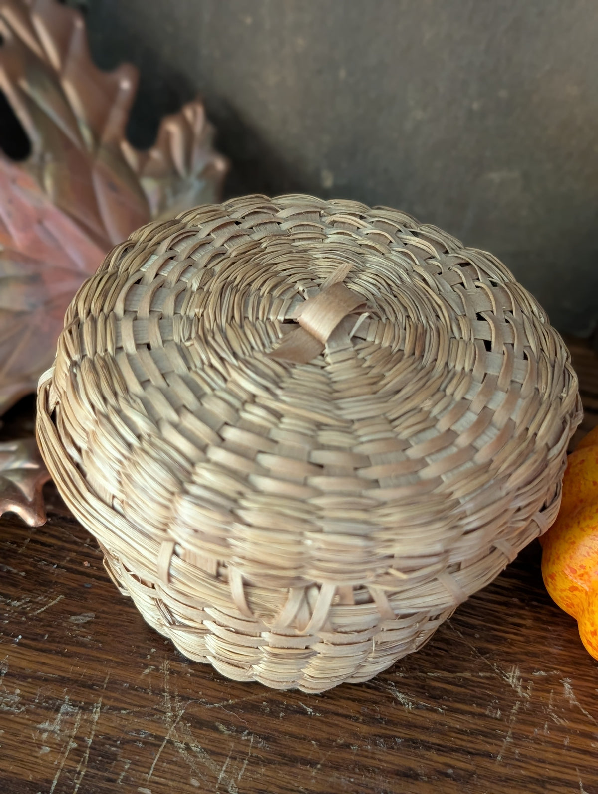 Lidded basket