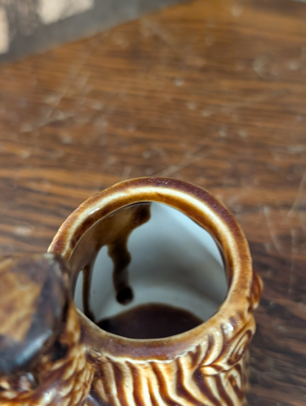Owl toothpick holder