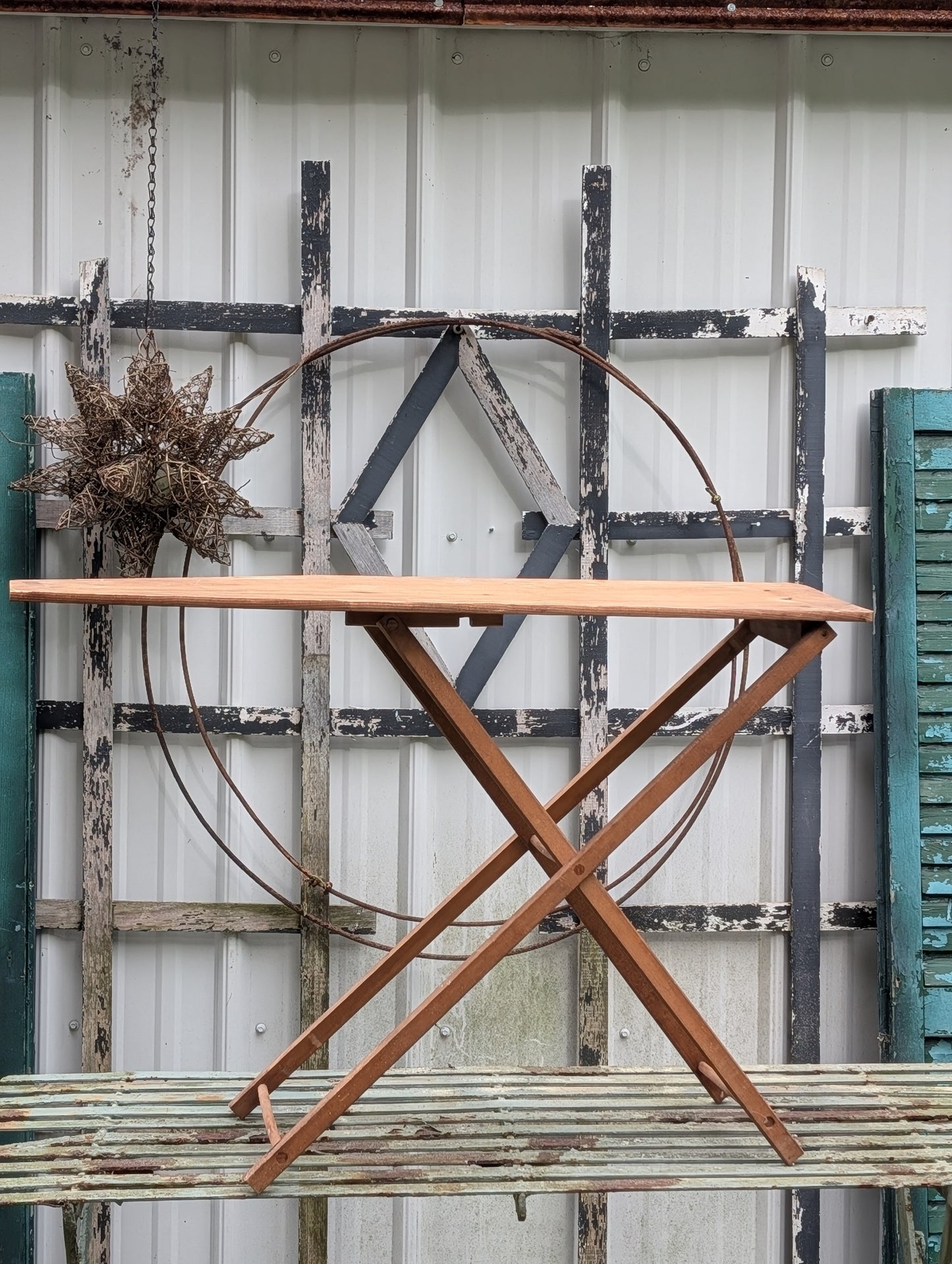 Child's wood ironing board