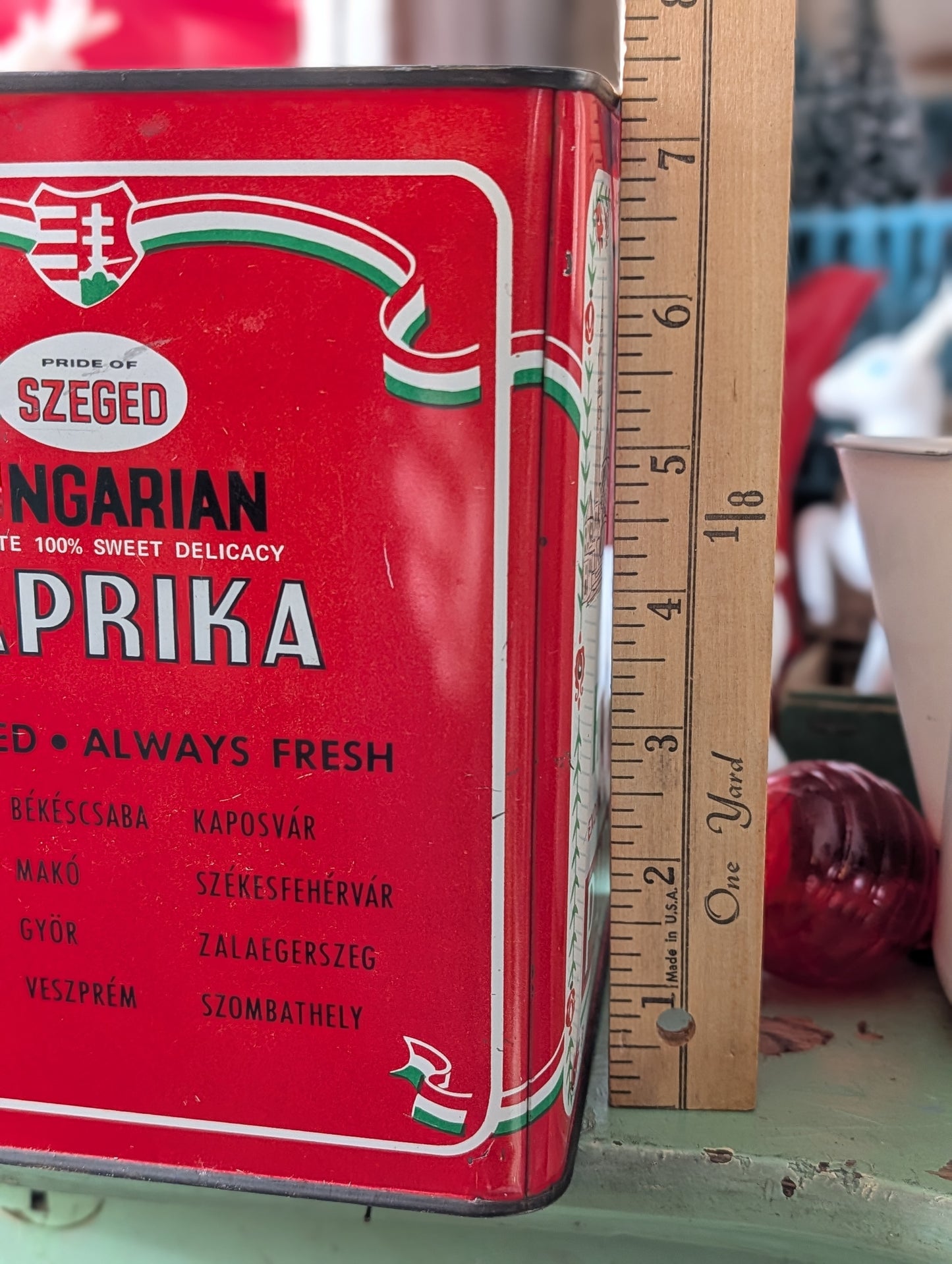 Hungarian papkrika tin