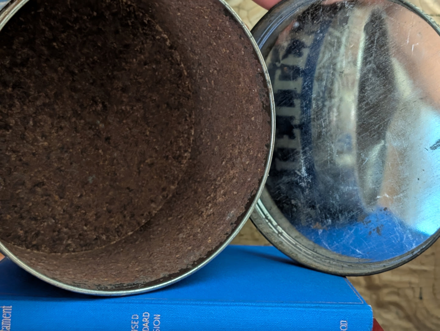 Tetley tea tin