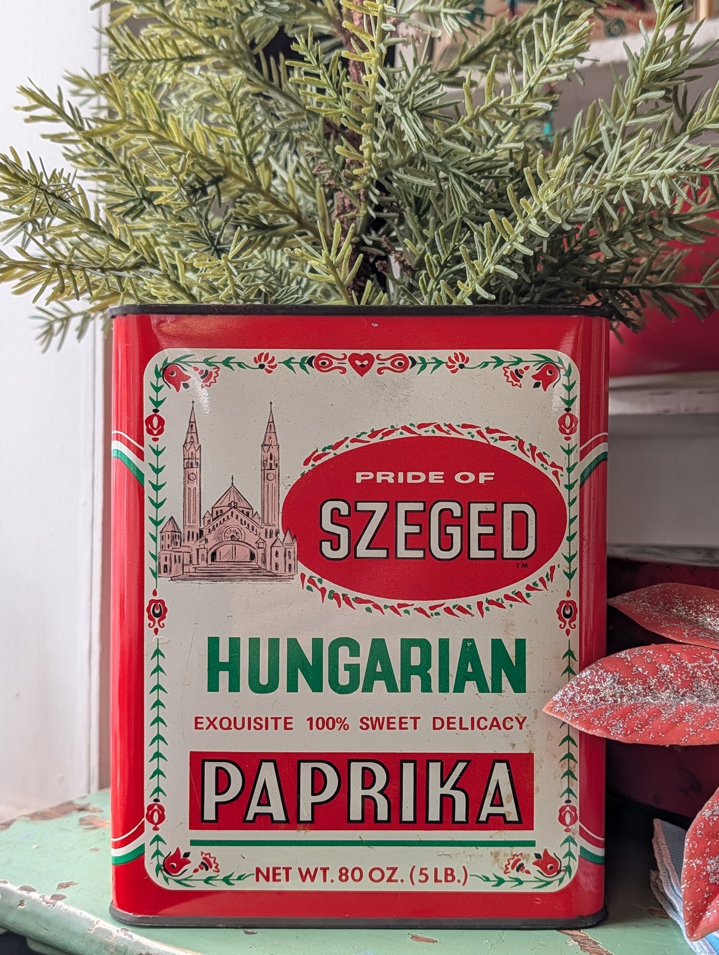 Hungarian papkrika tin