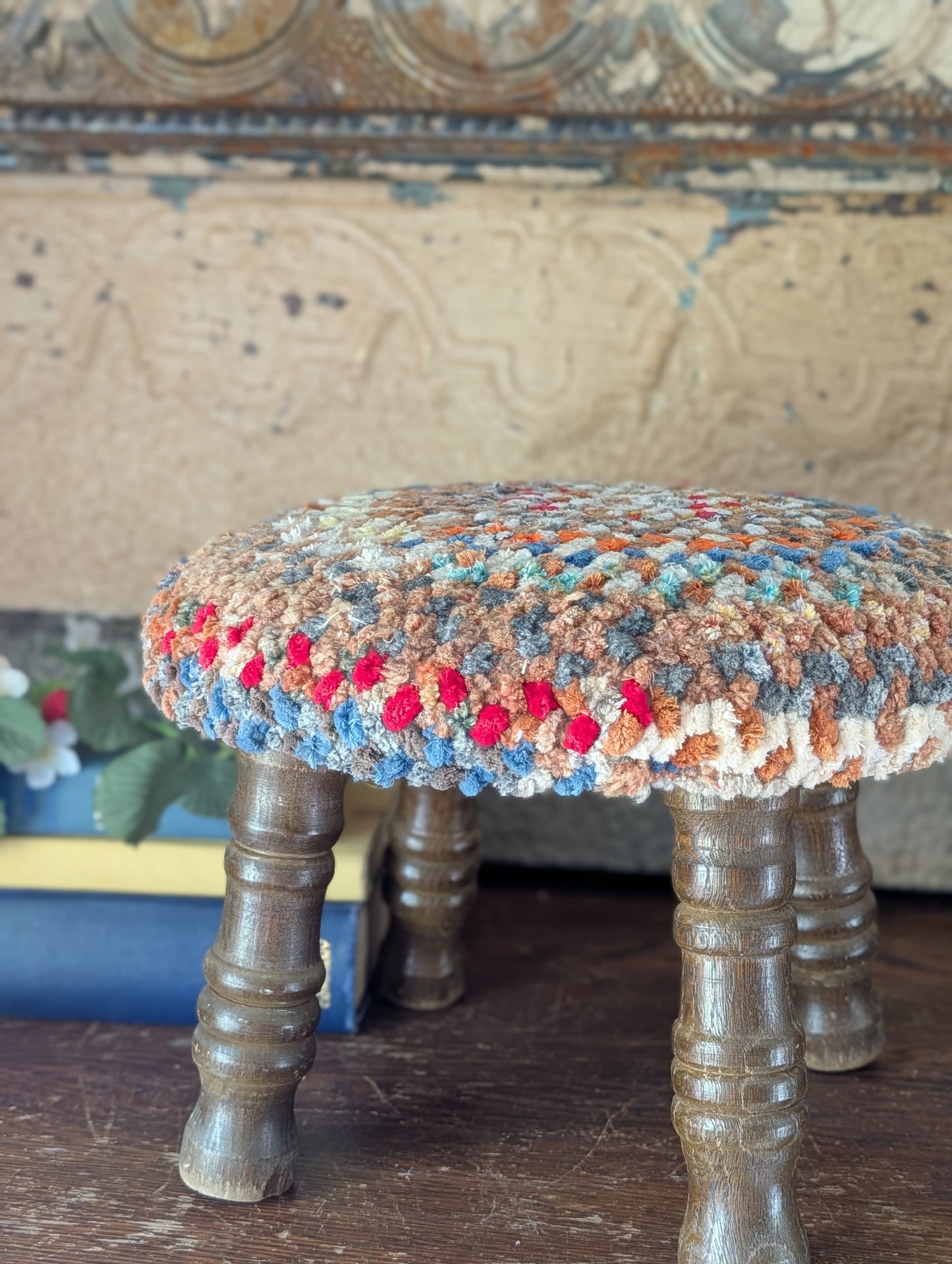 Upholstered stool