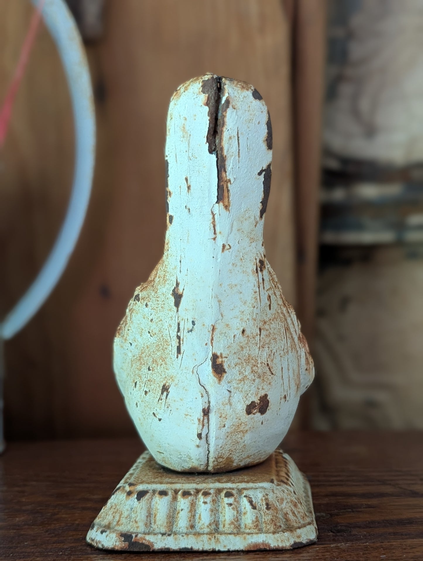 Cast garden bird
