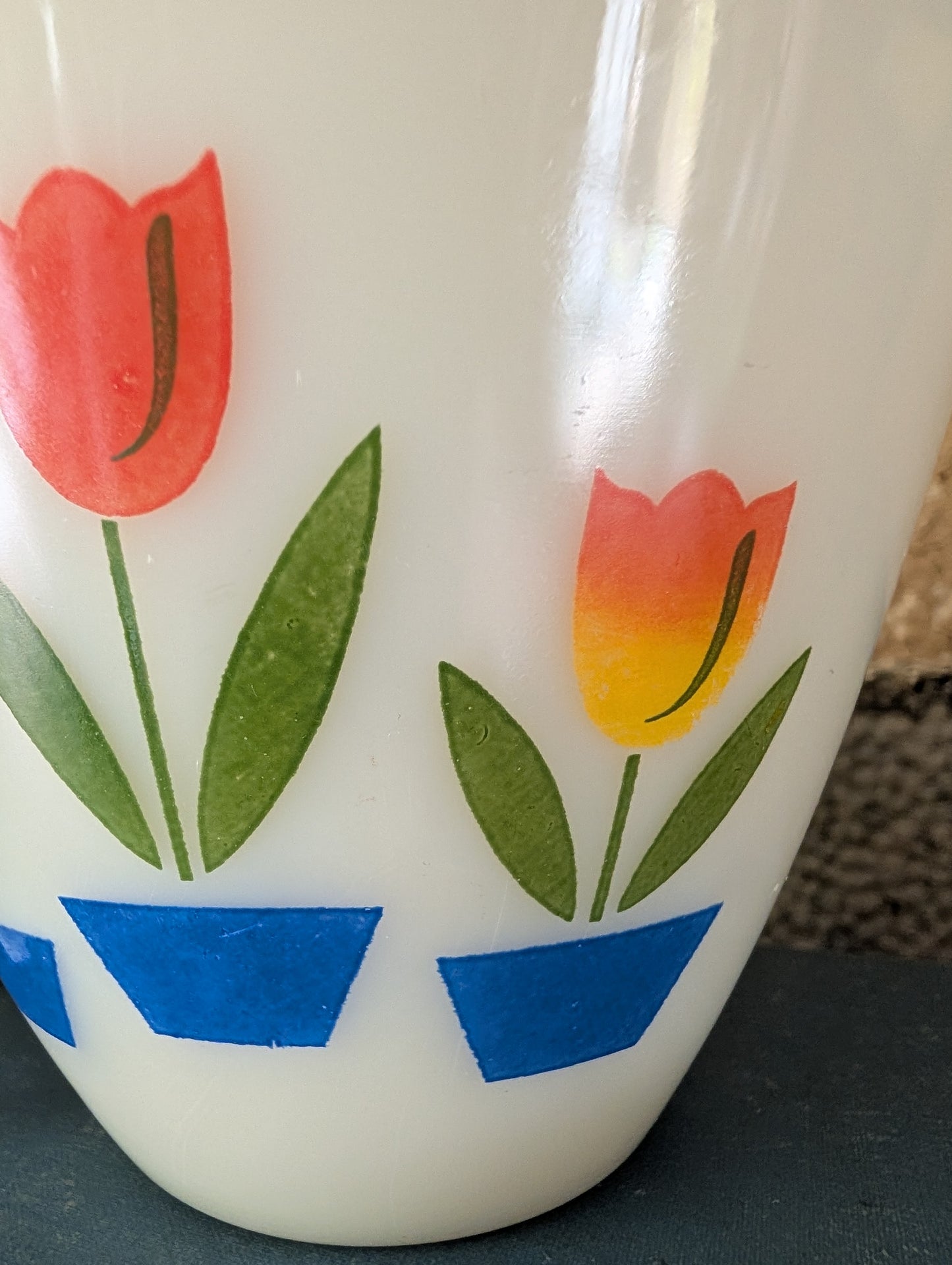 Fire King tulip bowl
