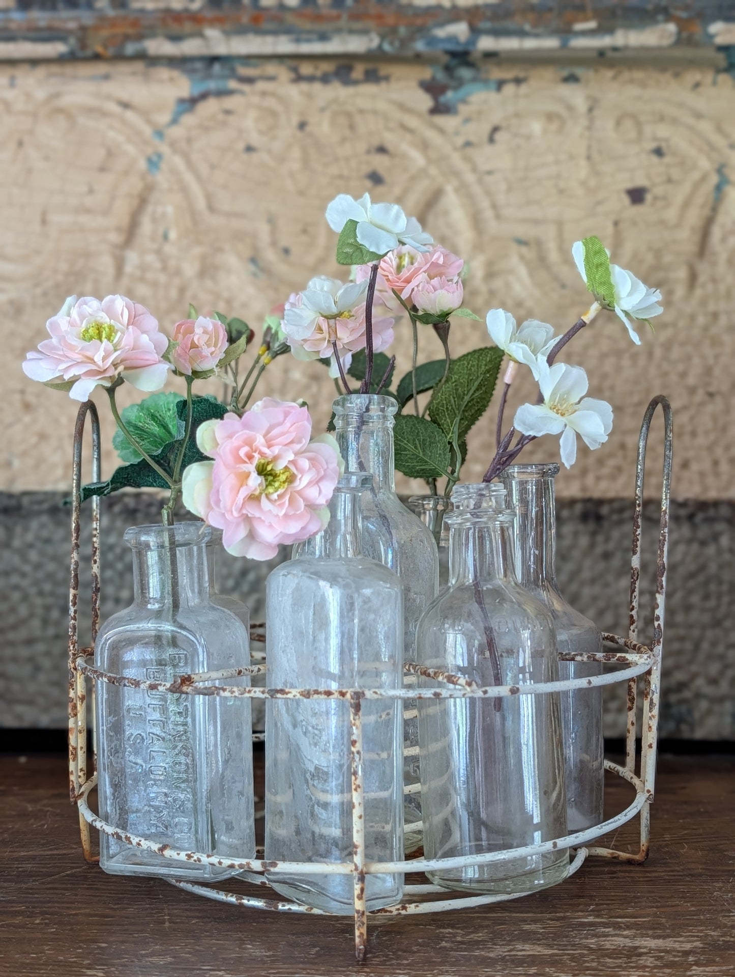 Baby bottle sterilizer pot and rack