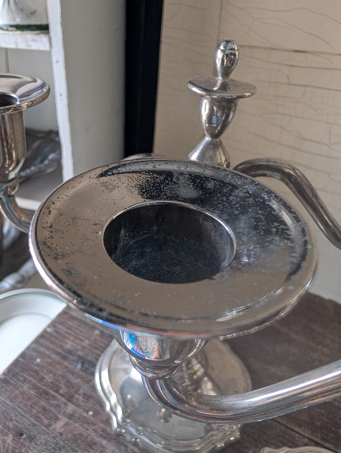 Pair of candelabras