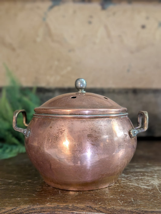 Copper simmer pot