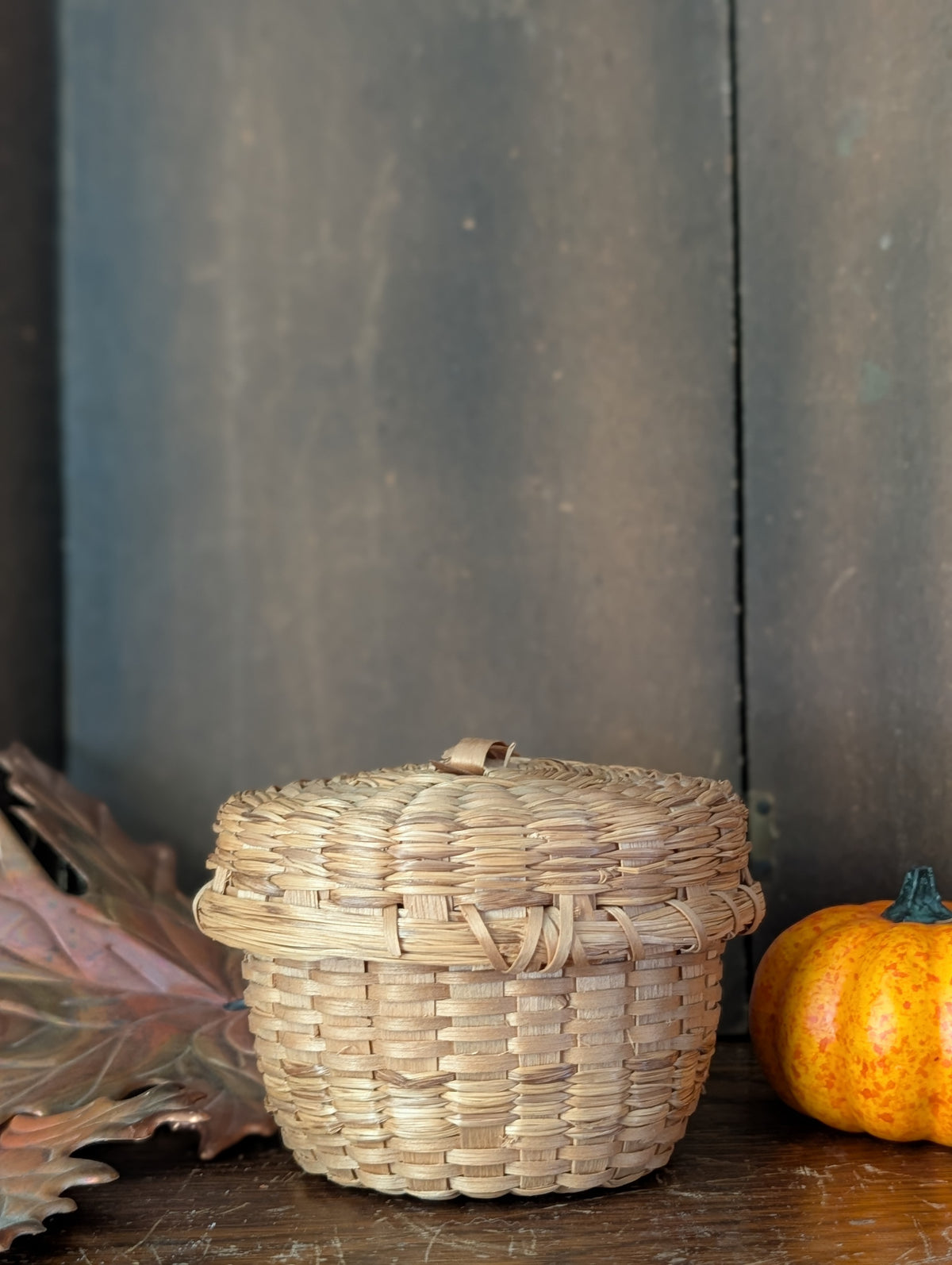 Lidded basket