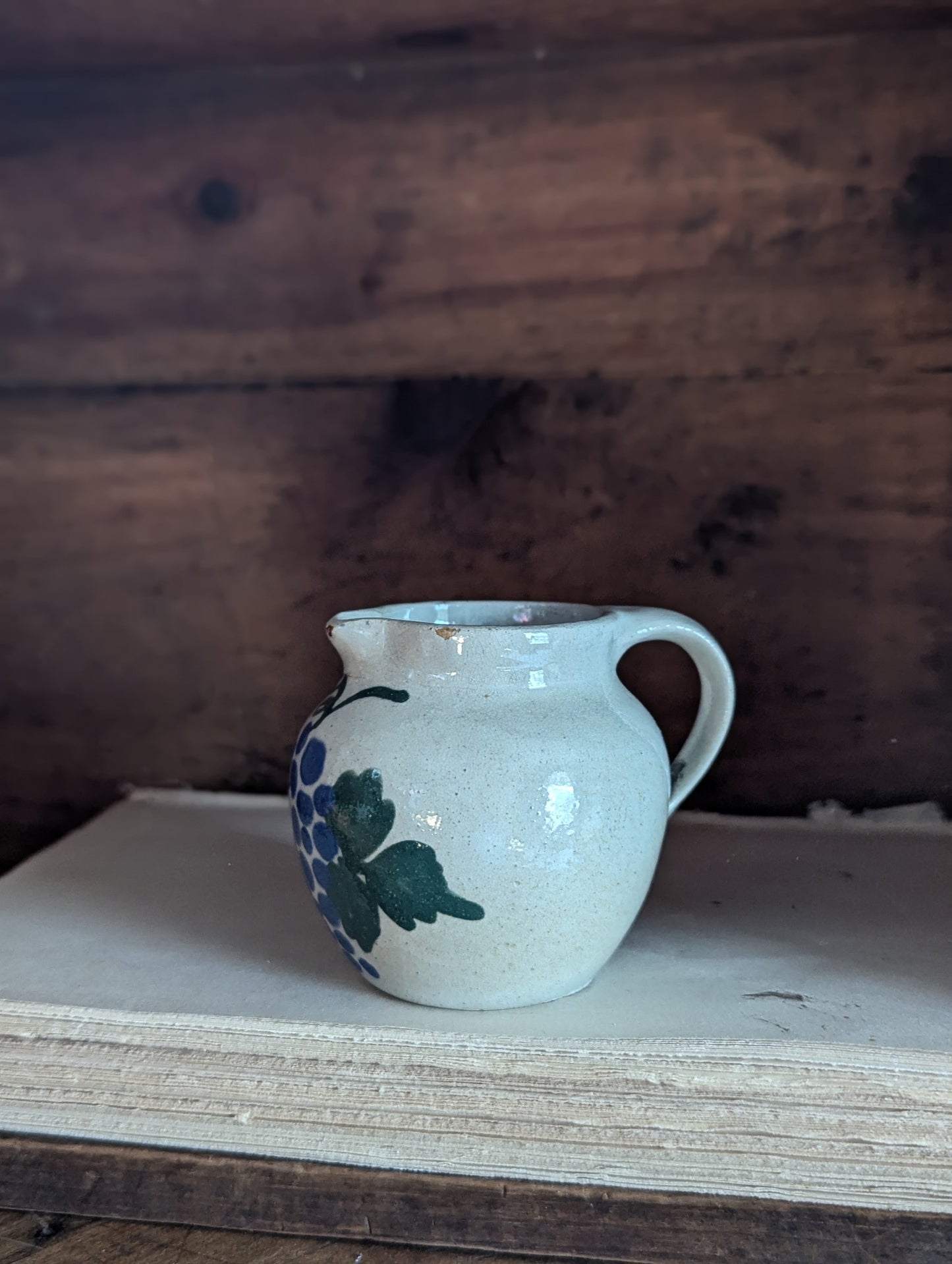 French miniature grapes creamer
