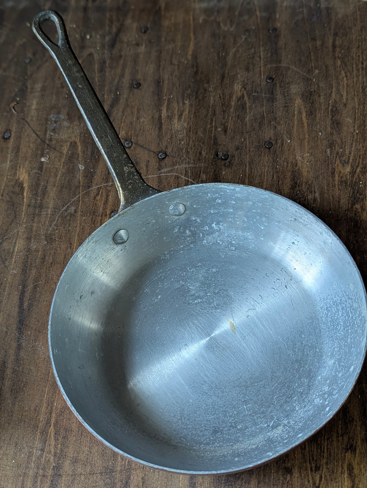 Copper skillet