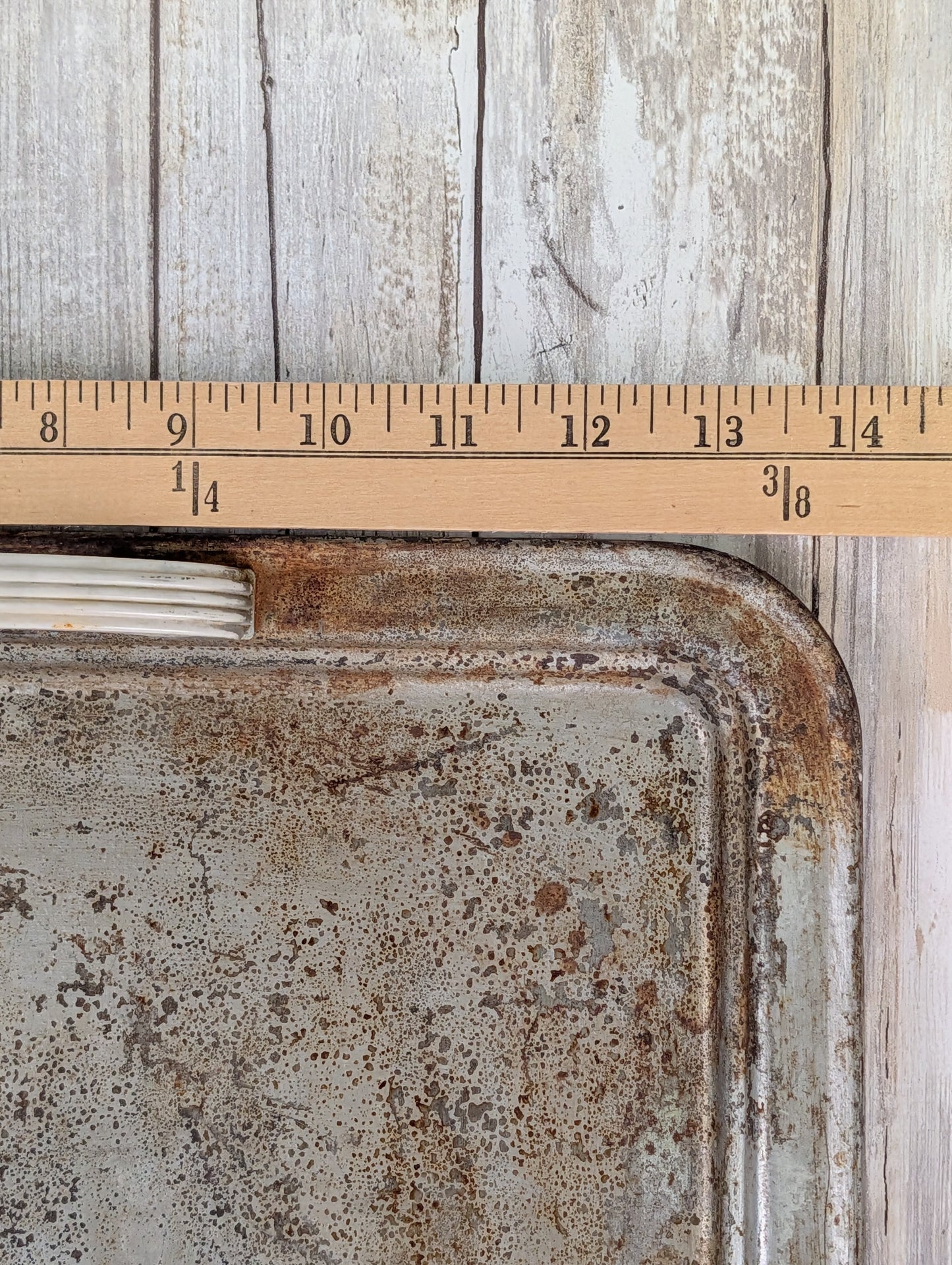 Vintage metal tray
