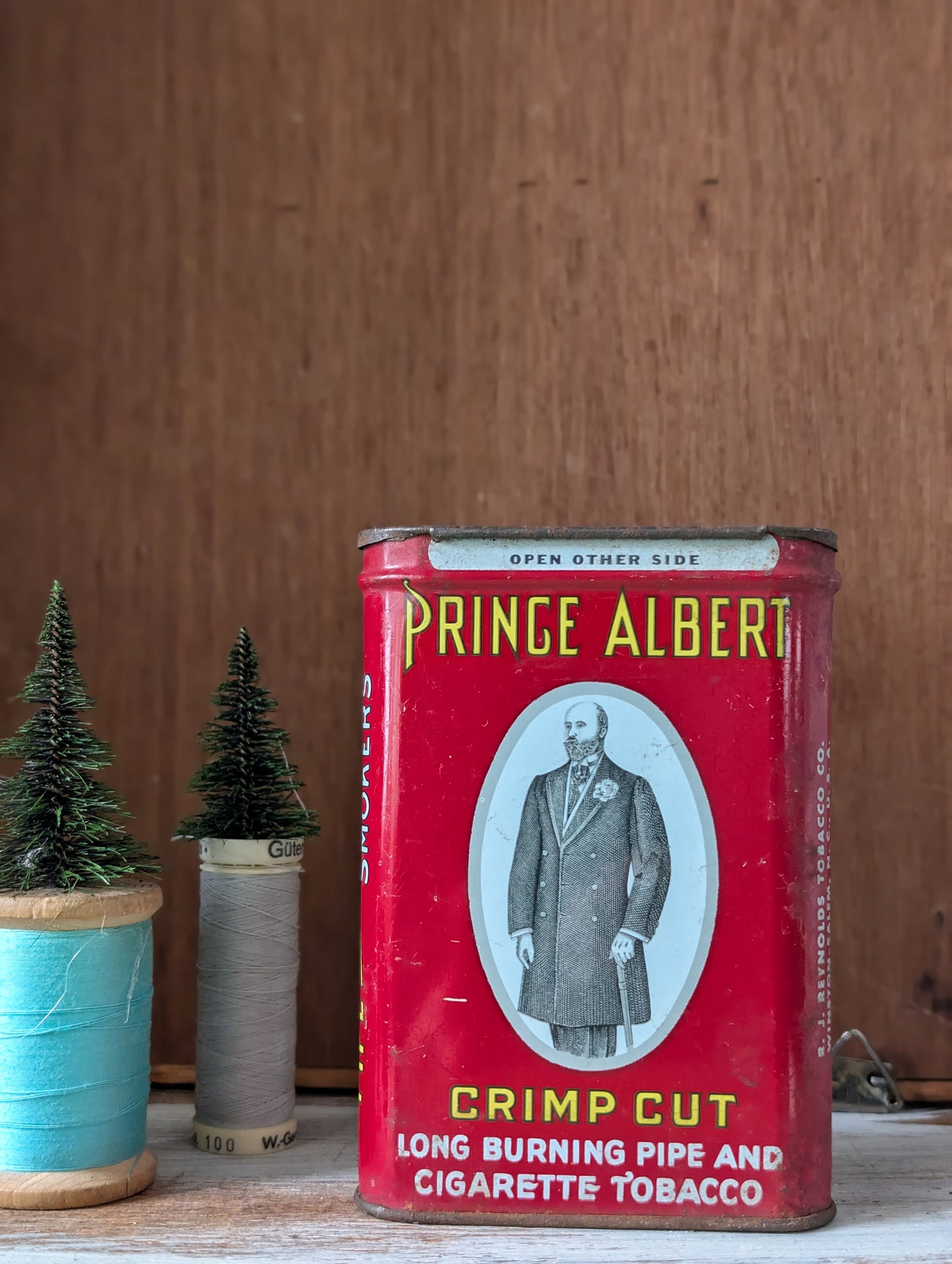 Prince Albert tobacco tin