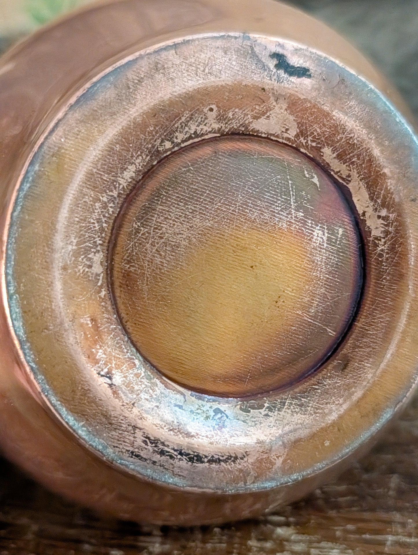 Copper simmer pot